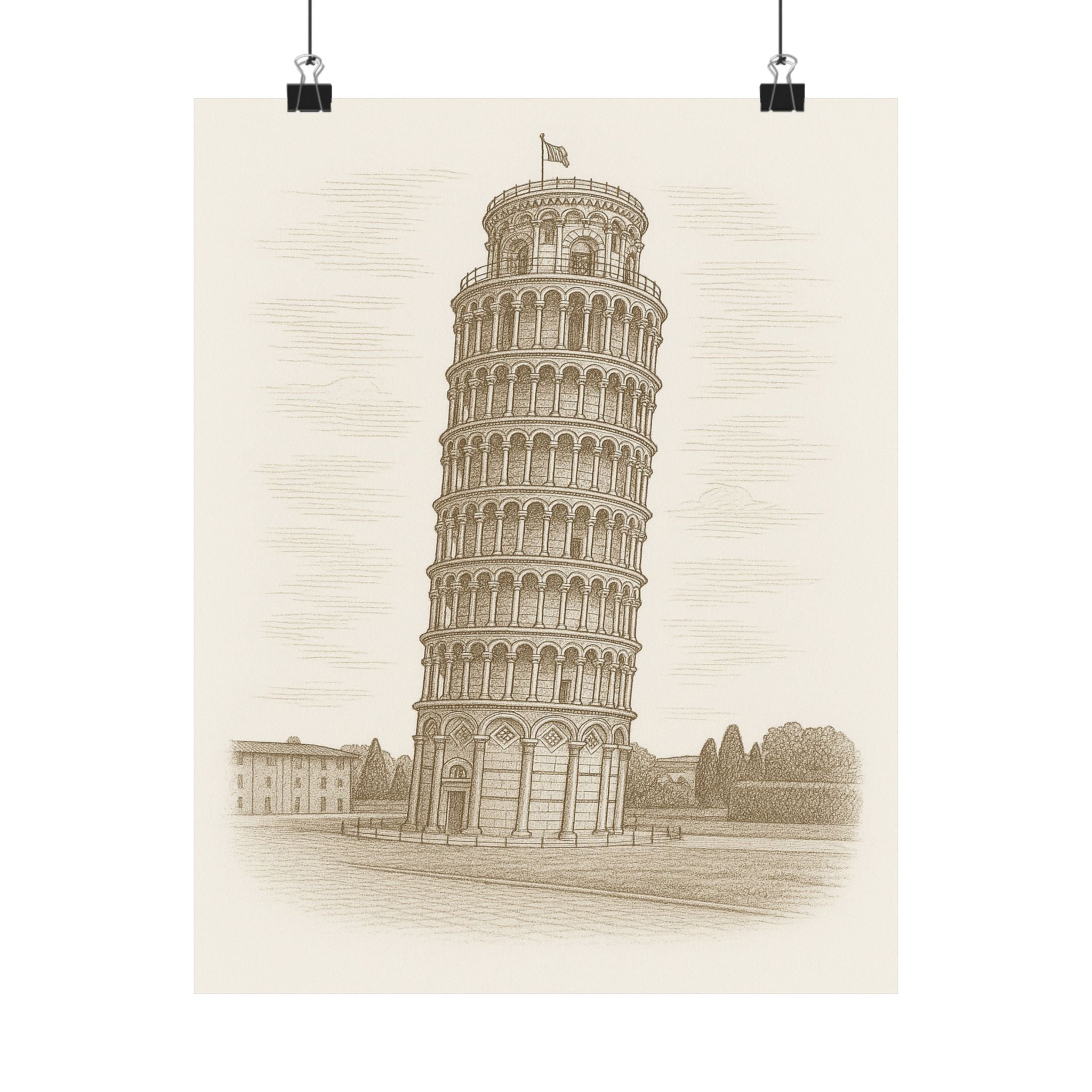 Cityscape Print - Pisa