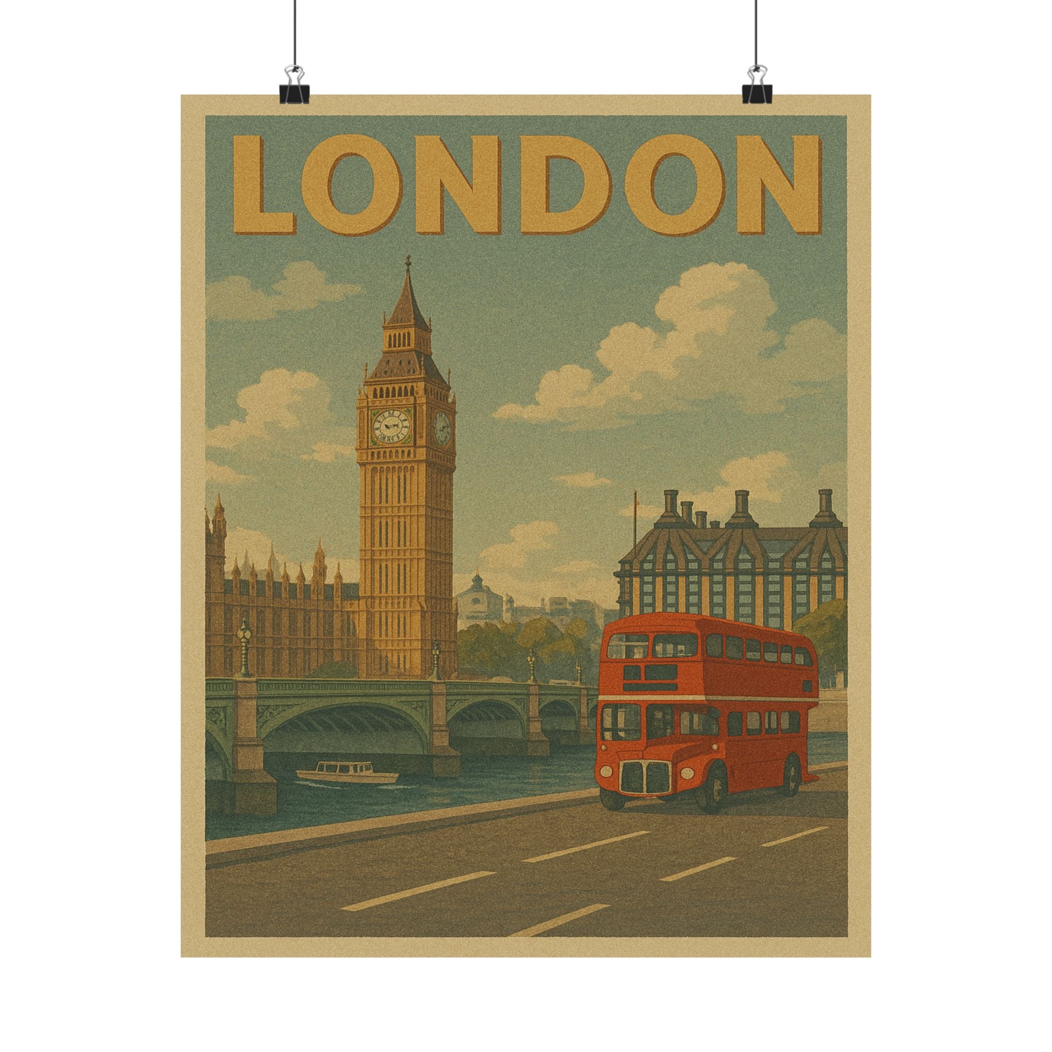 Cityscape Print - London