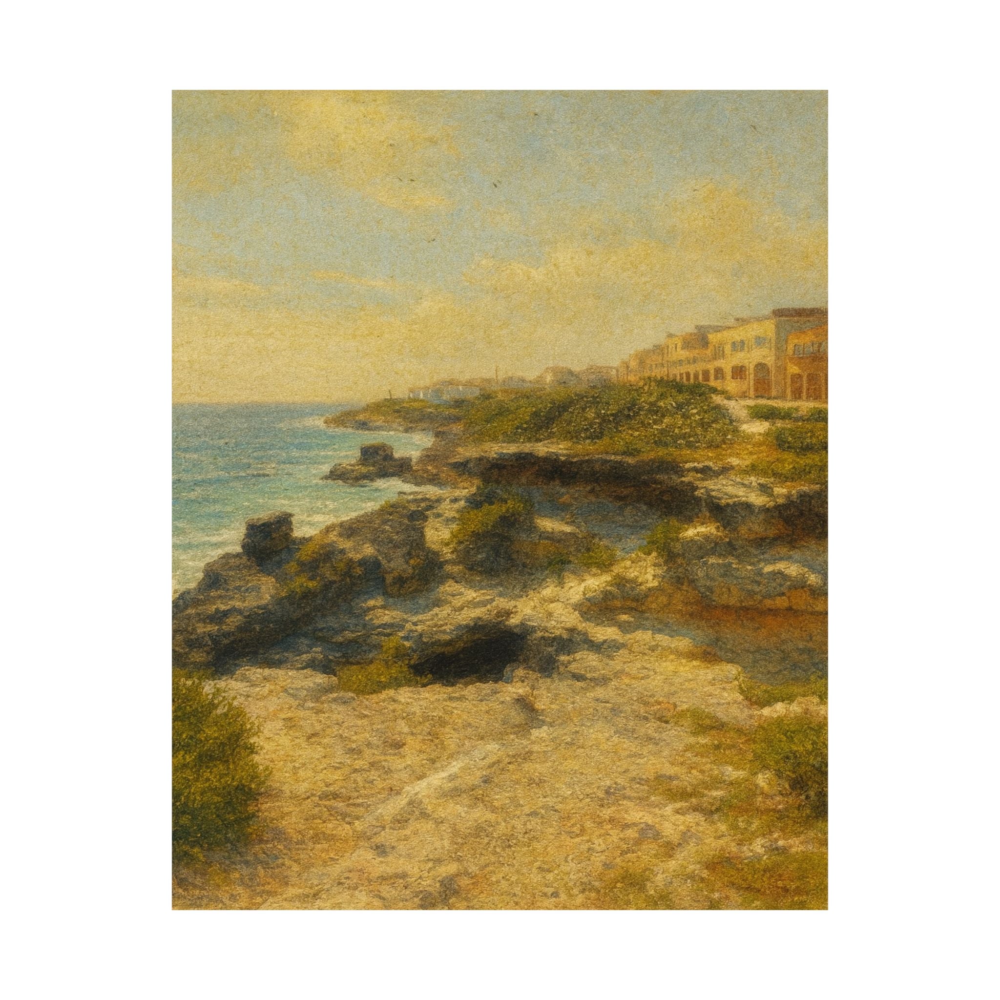 Nature Print - Isla Mujeres Coast