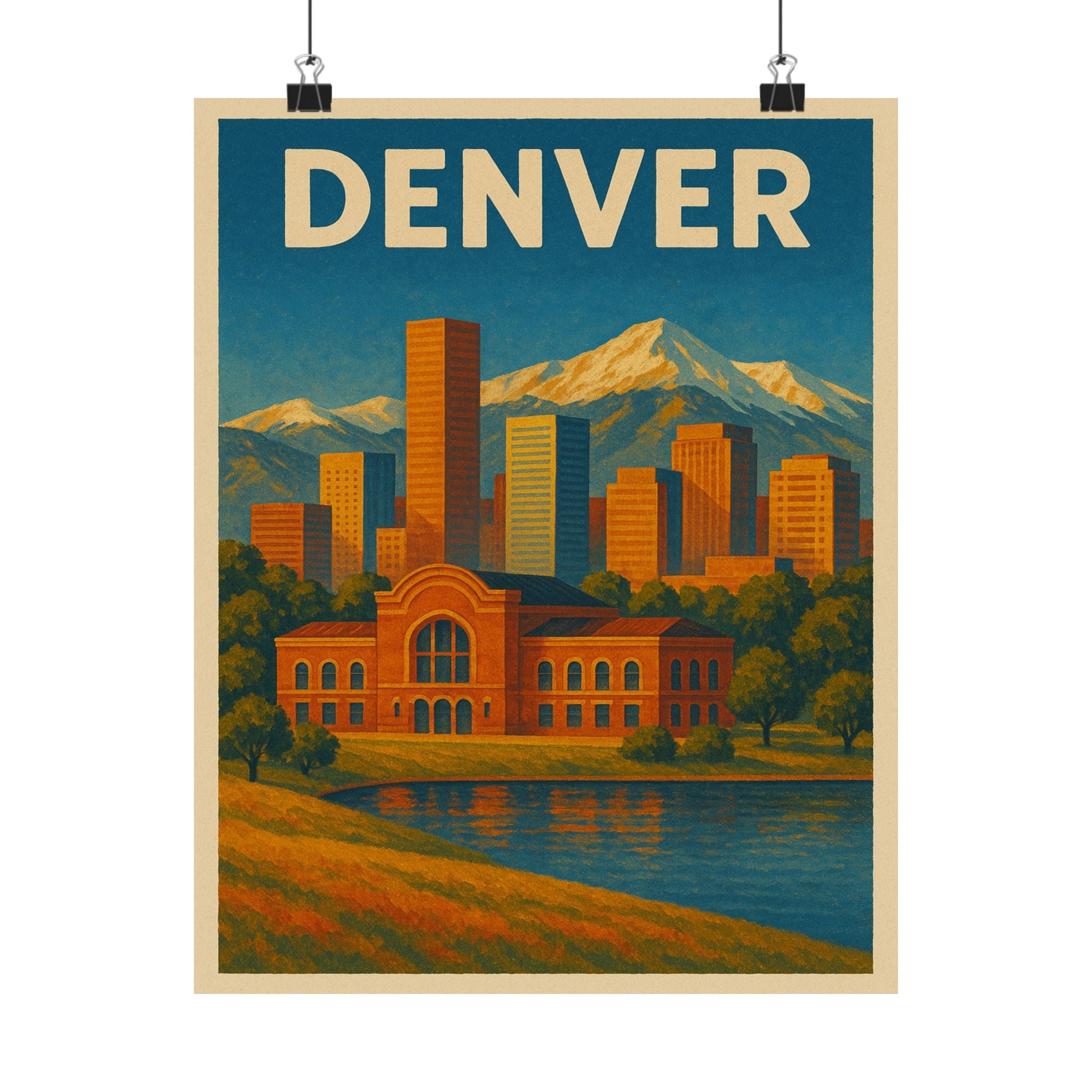 Cityscape Print - Denver