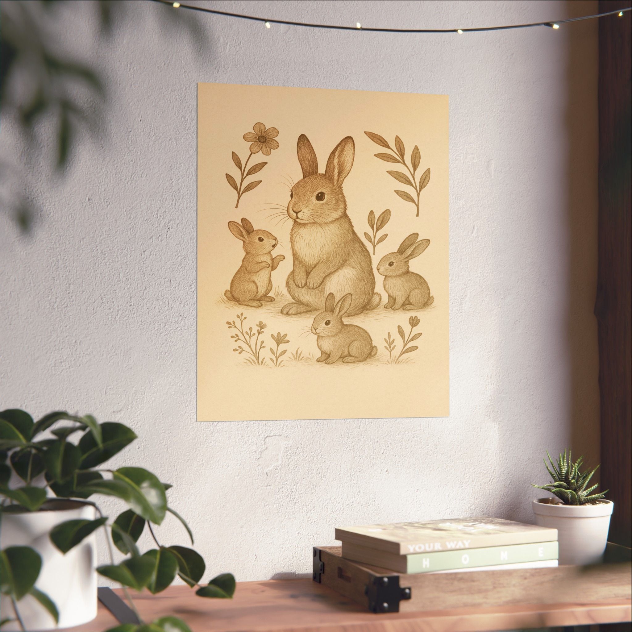 Children’s Print - Baby Rabbit