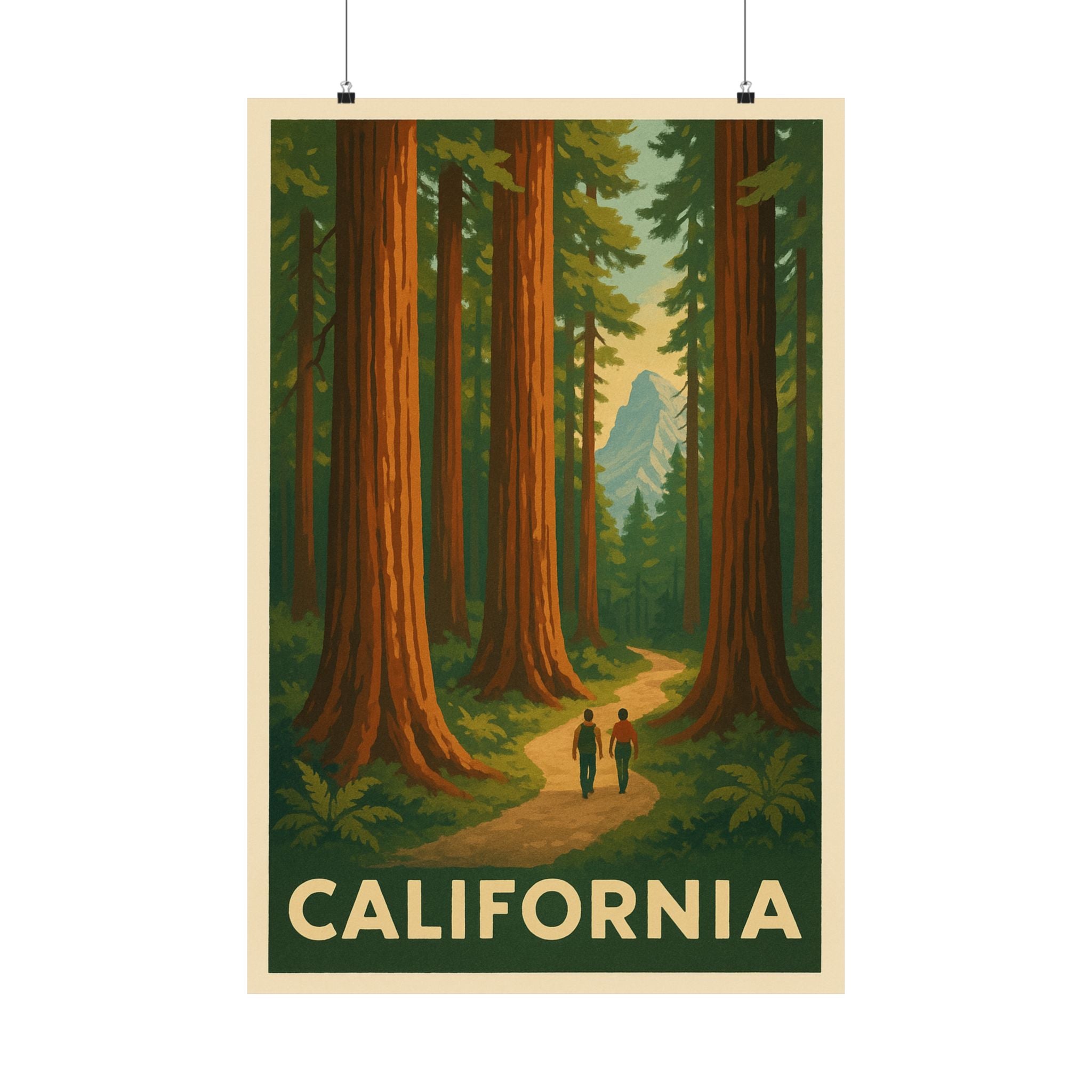 Cityscape Print - California