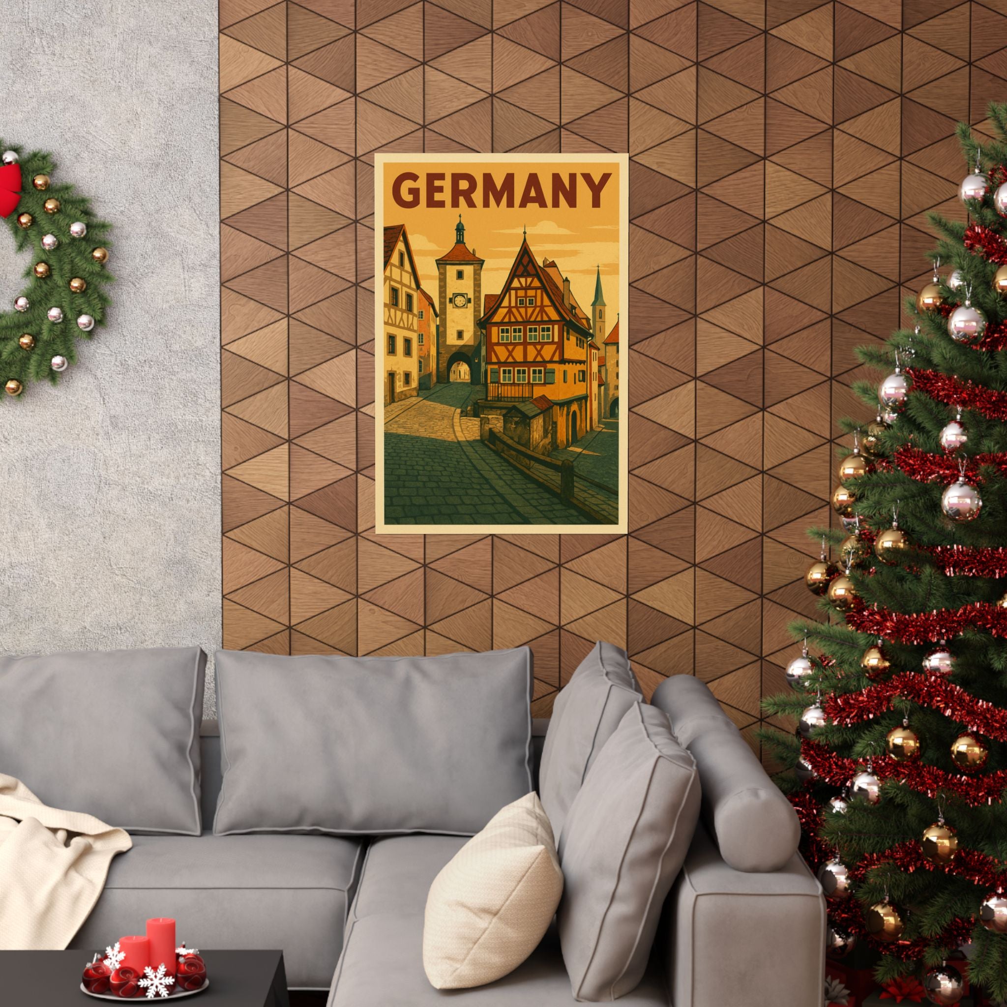 Cityscape Print - Germany