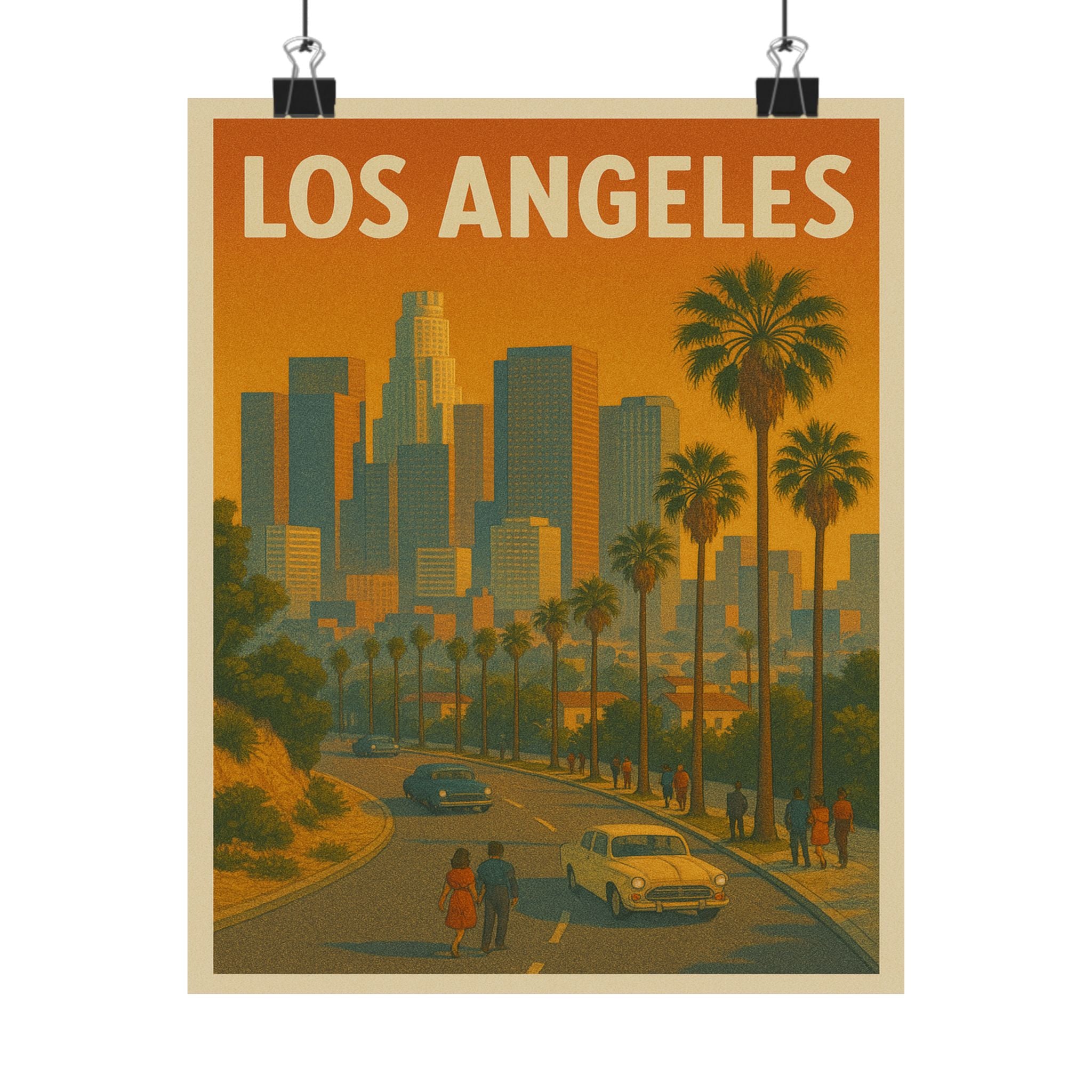 Cityscape Print - Los Angeles