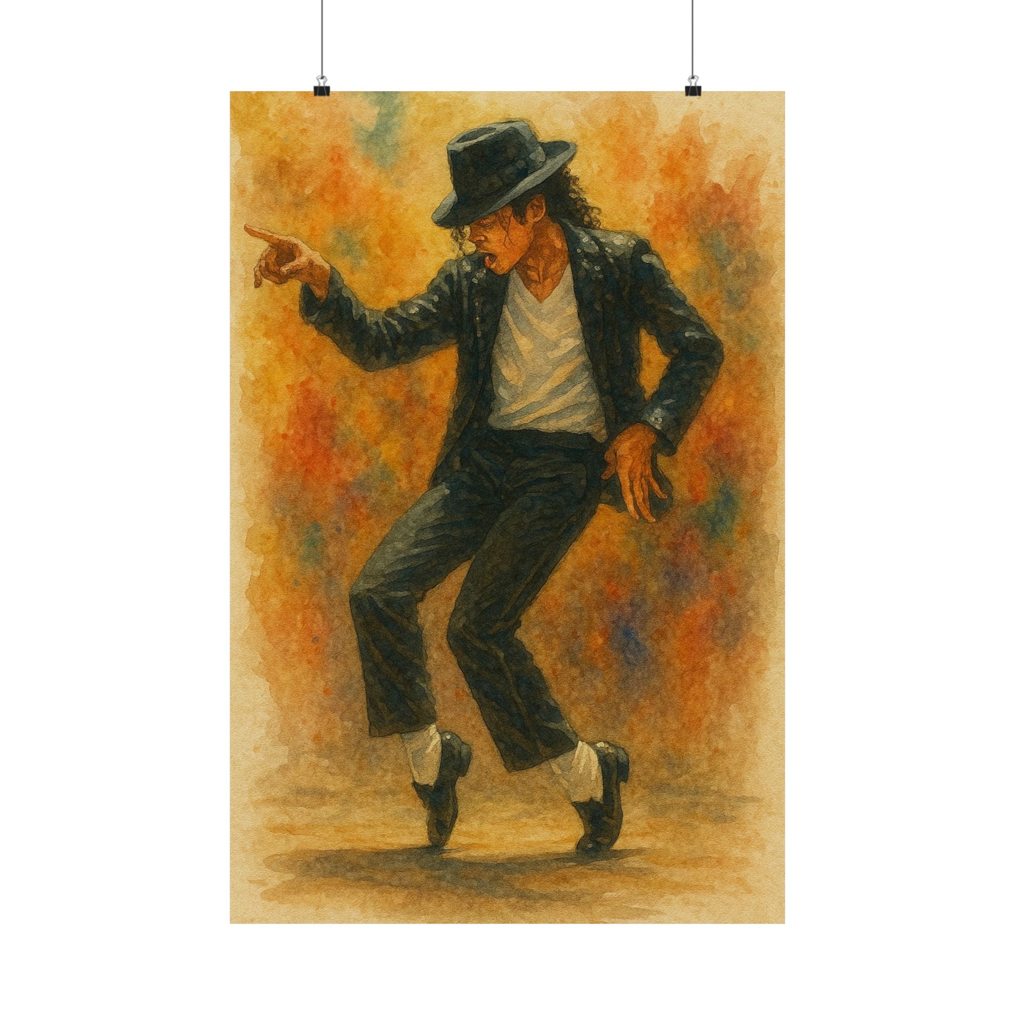 Famous Prints - Michael Jackson Dancing