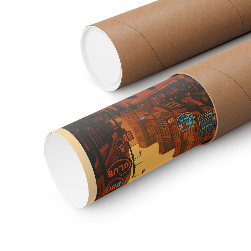 Cityscape Print - Memphis Beale