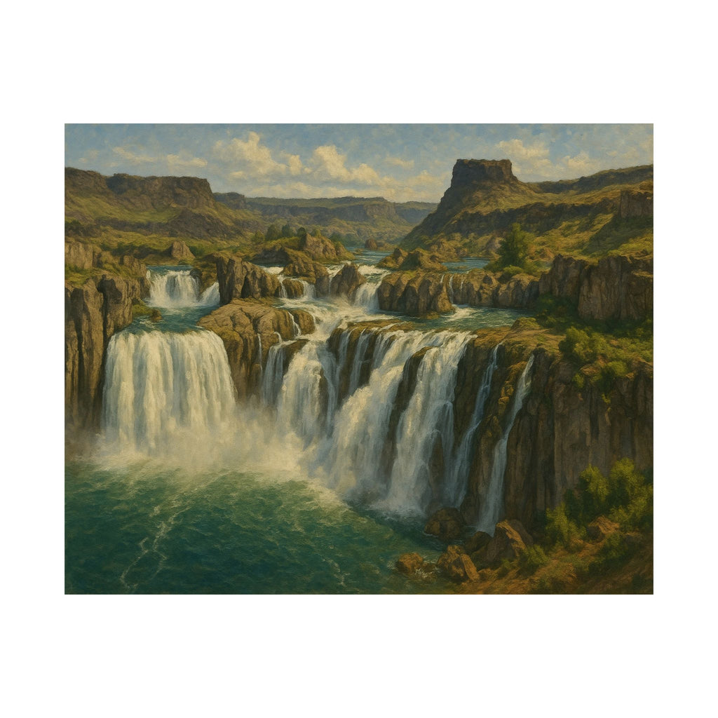 Nature Print - Waterfalls