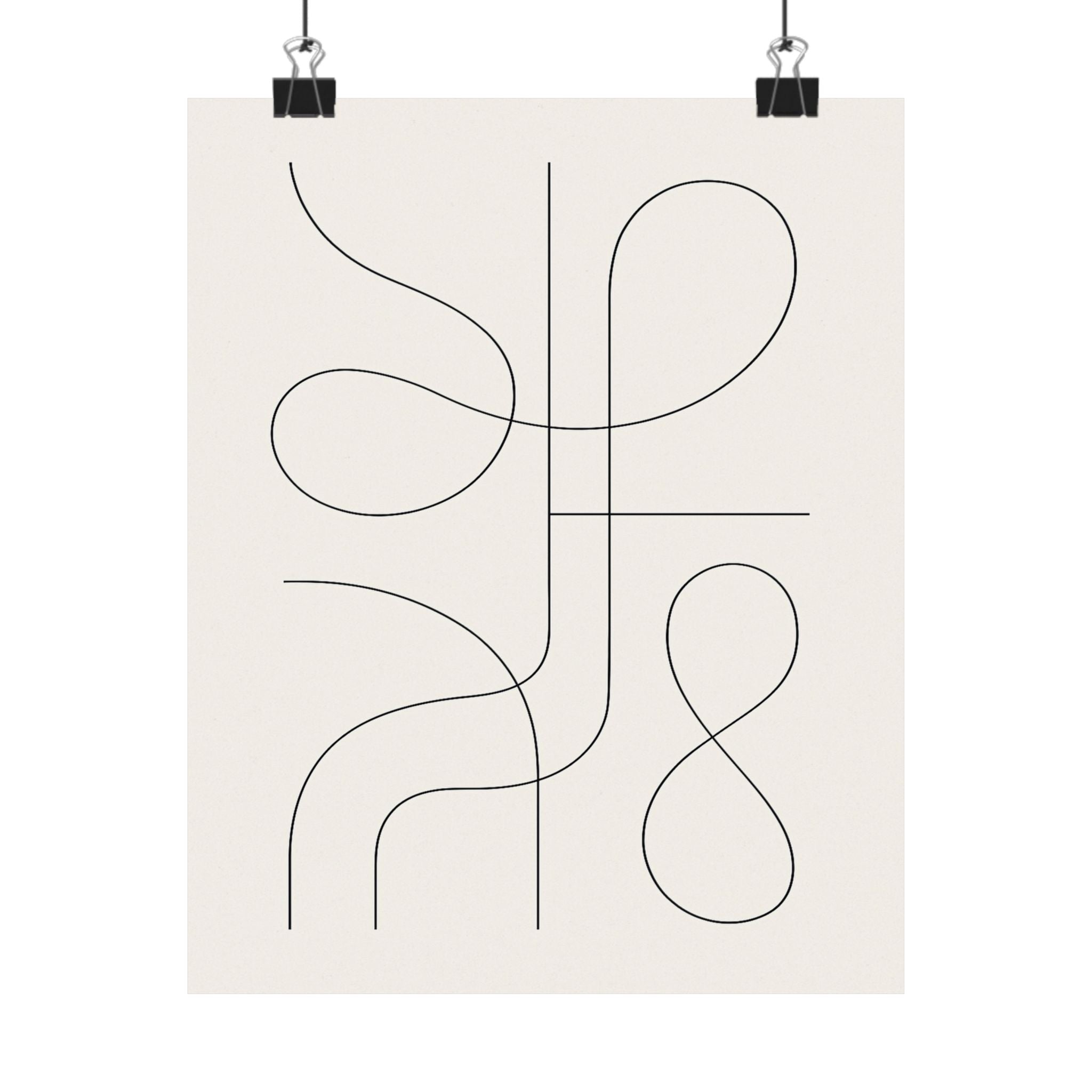 Abstract Print - Minimalist Three