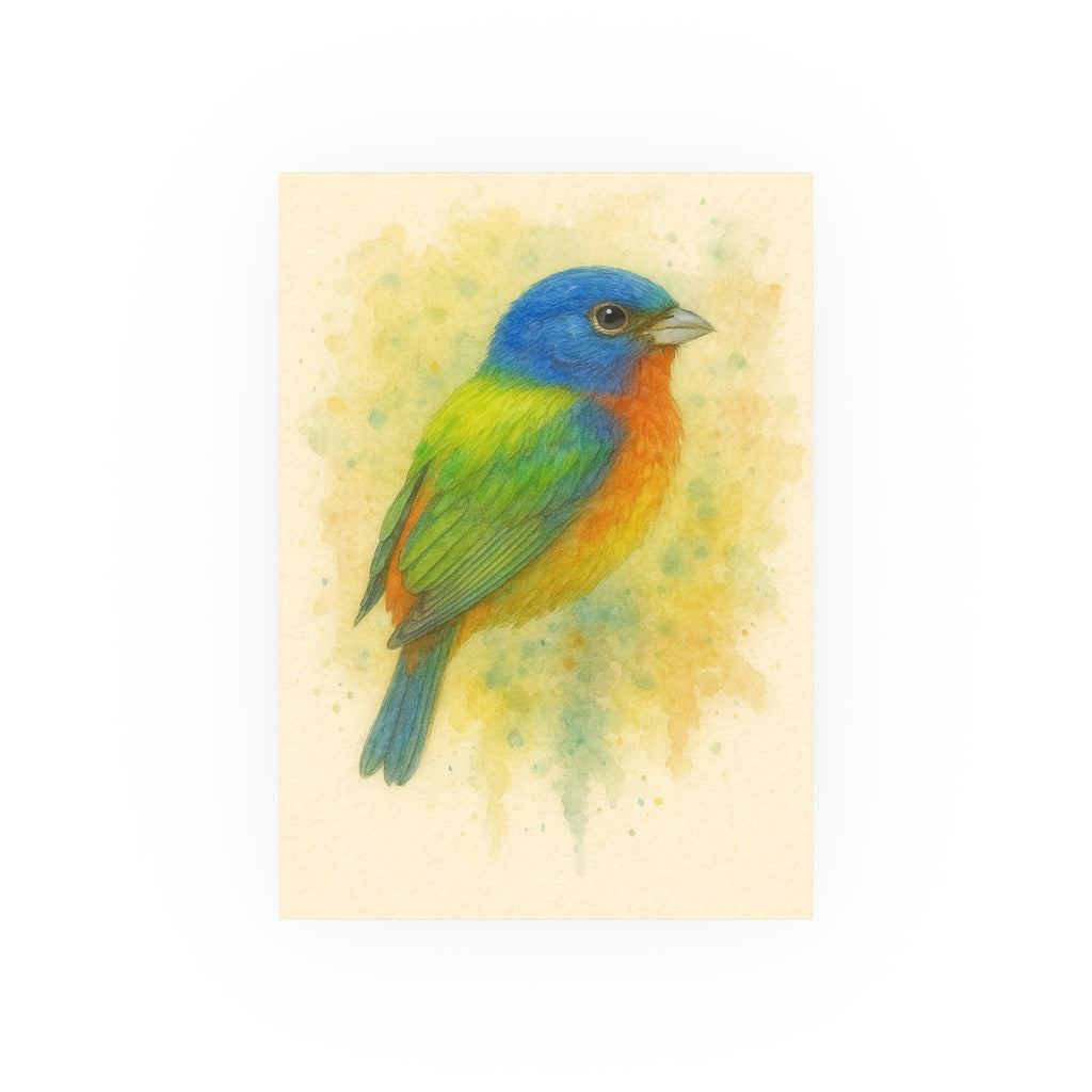 Wildlife Print - Painted Bunting