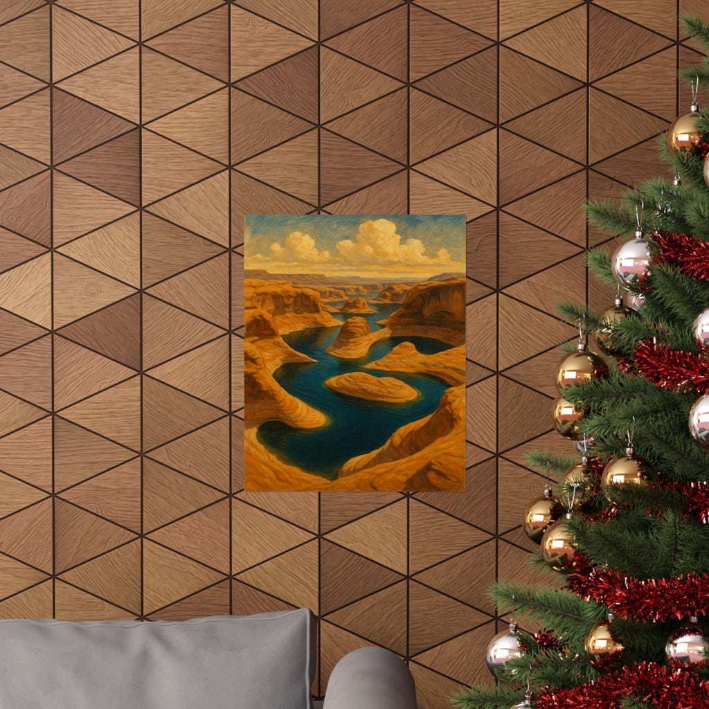 Nature Print - Reflection Canyon