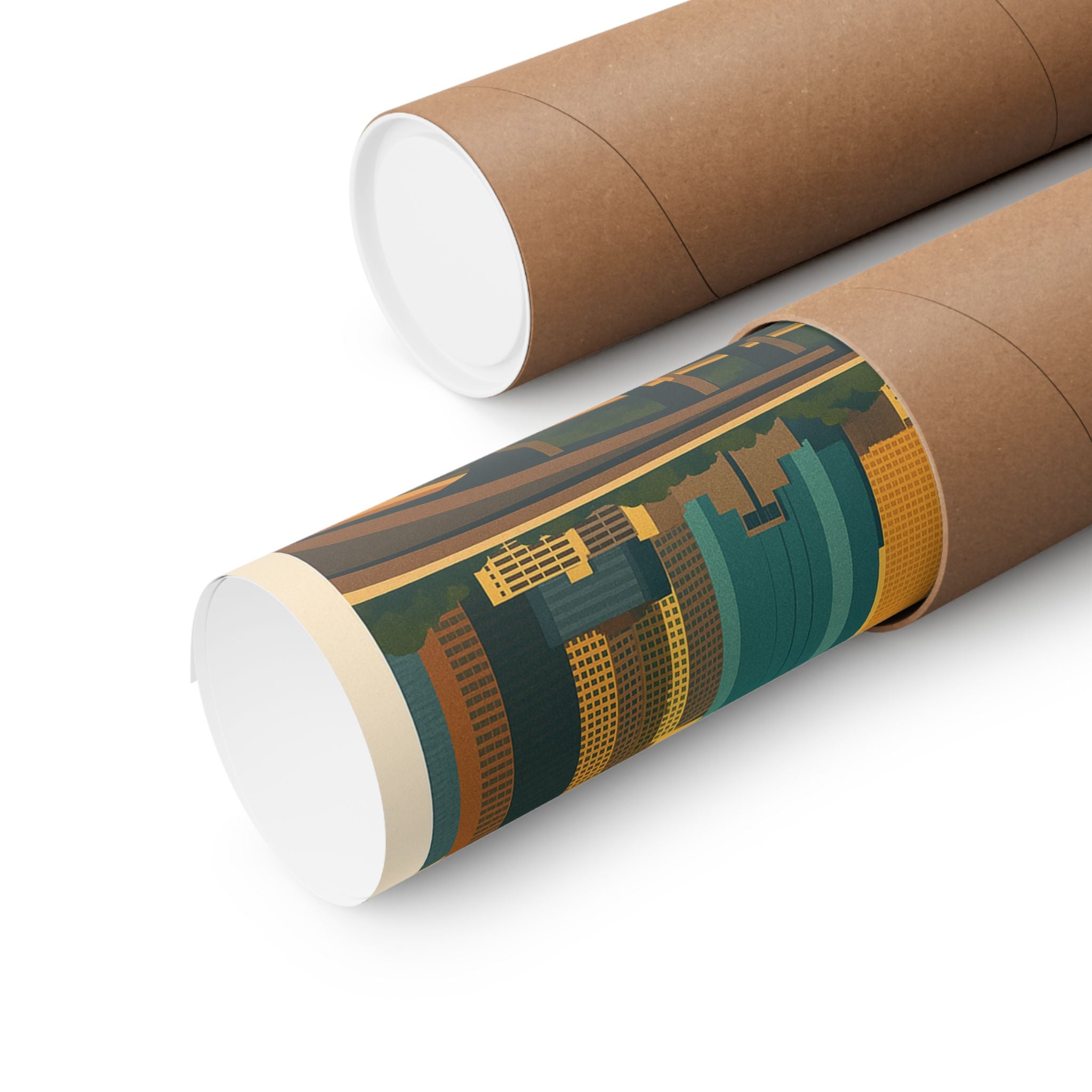 Cityscape Print - Houston Texas