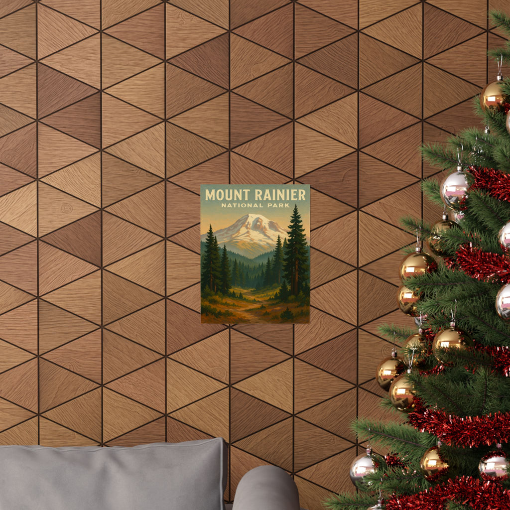 Travel Print - Mount Rainier National Park