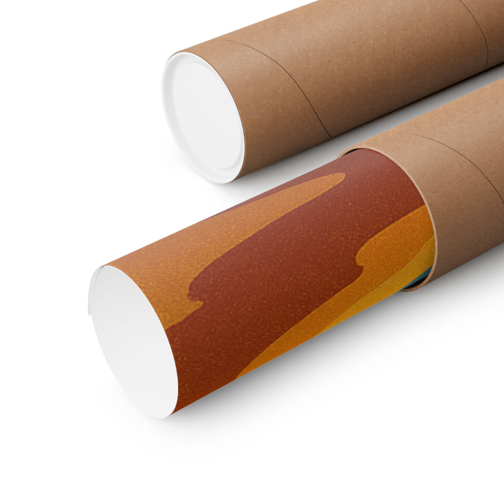 Vertical Print - Yellowstone National Park Prismatic Lake/Old Faithful