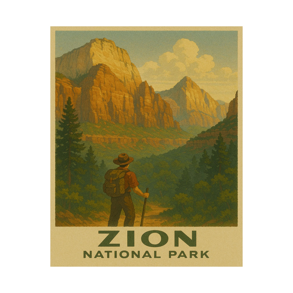 Vertical Print - Zion National Park