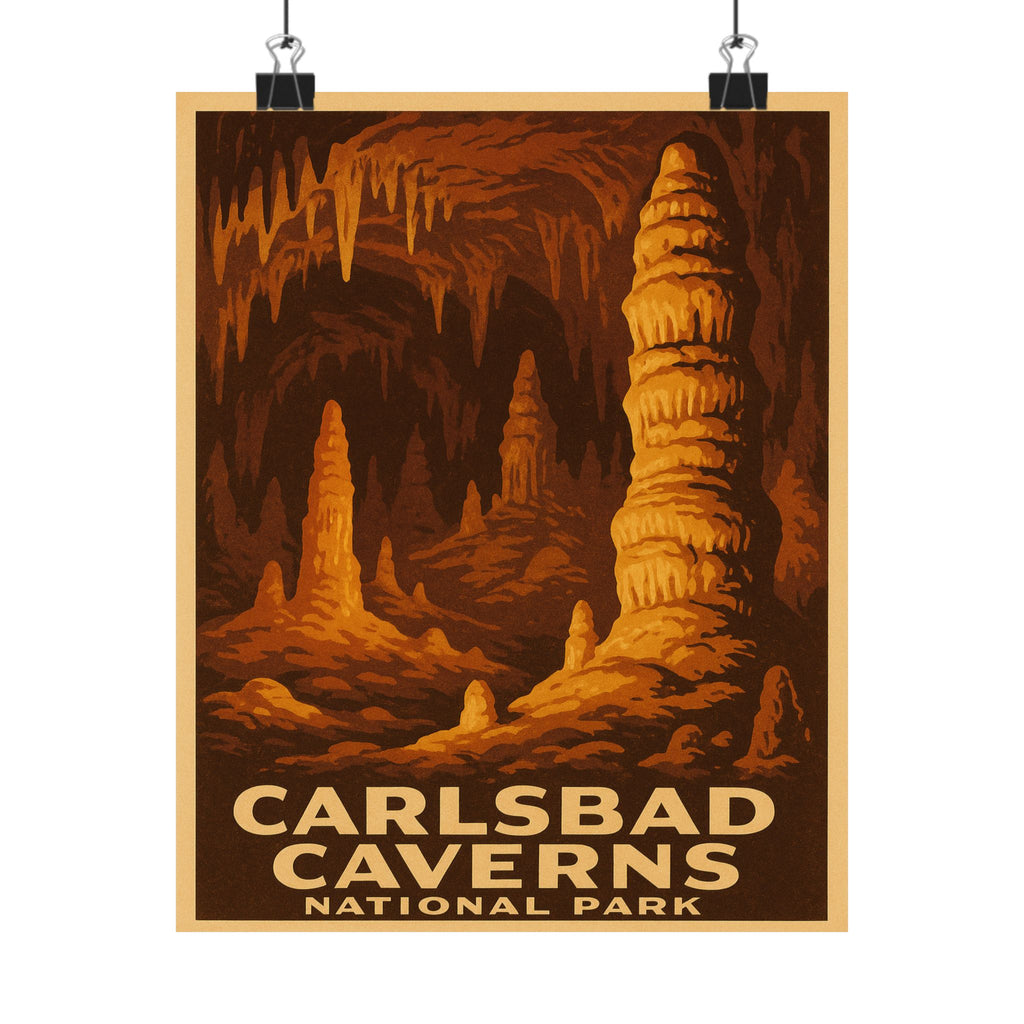 Vertical Print - Carlsbad Caverns National Park