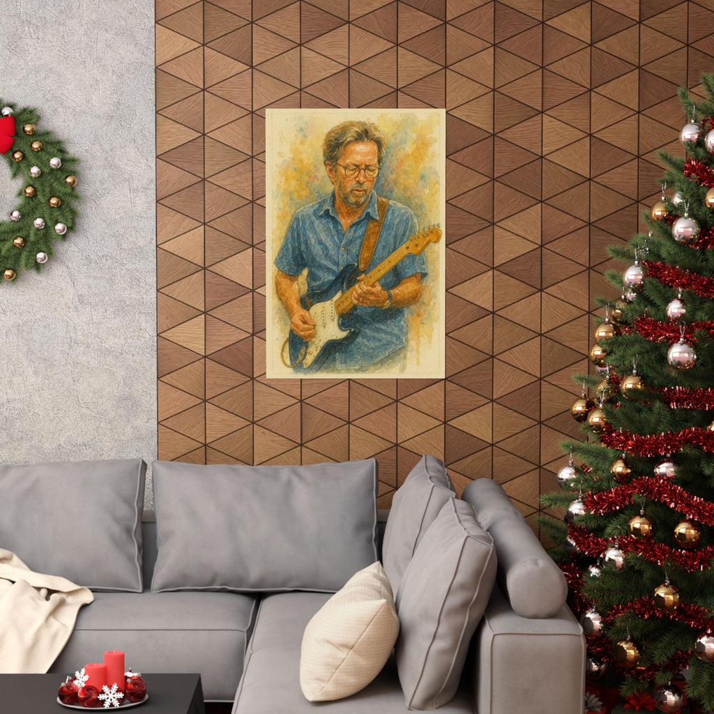 Famous Prints - Eric Clapton Guitar