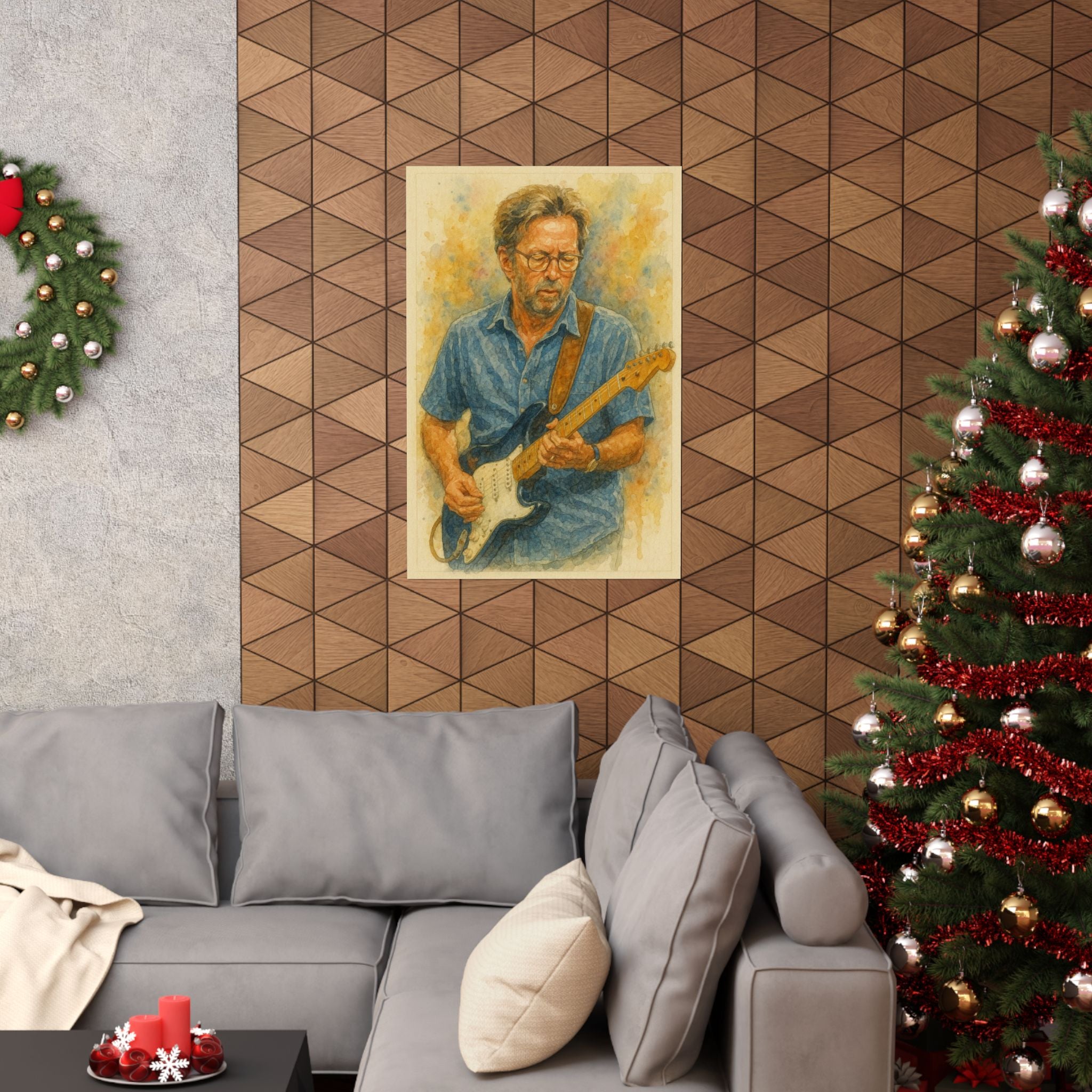 Famous Prints - Eric Clapton Guitar