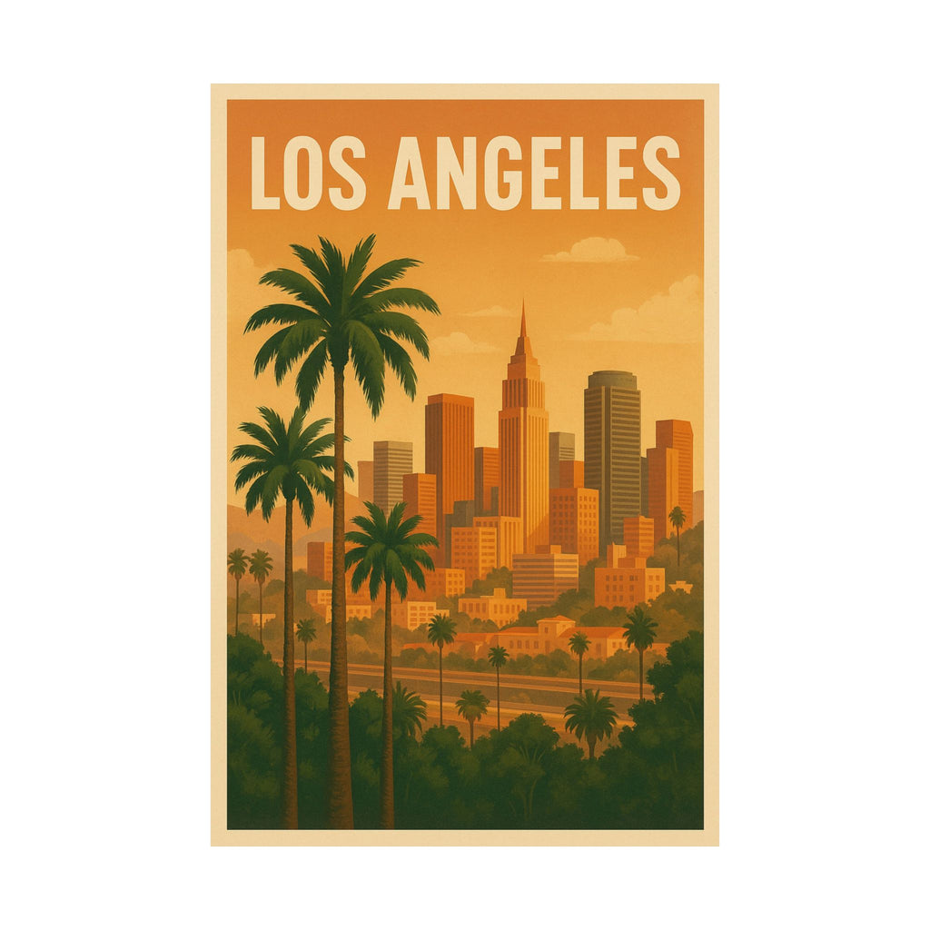 Cityscape Print - Los Angeles