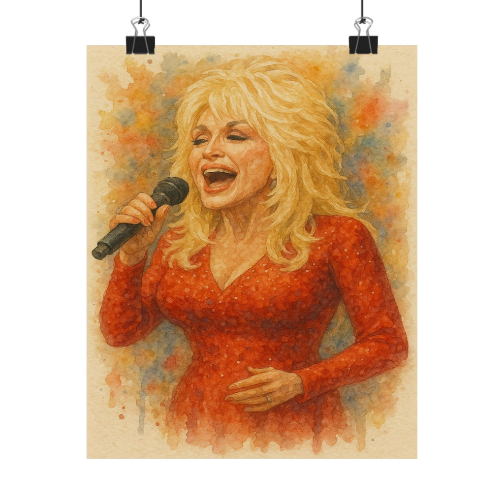 Famous Prints - Dolly Parton Singing