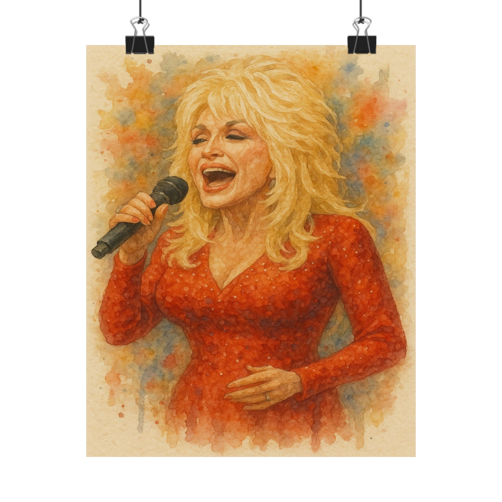 Famous Prints - Dolly Parton Singing