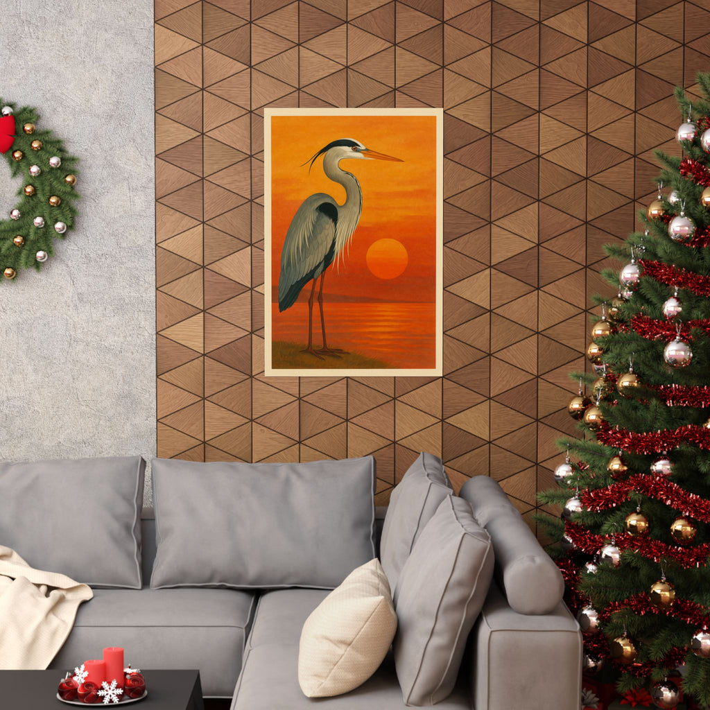 Wildlife Print - Serene Heron