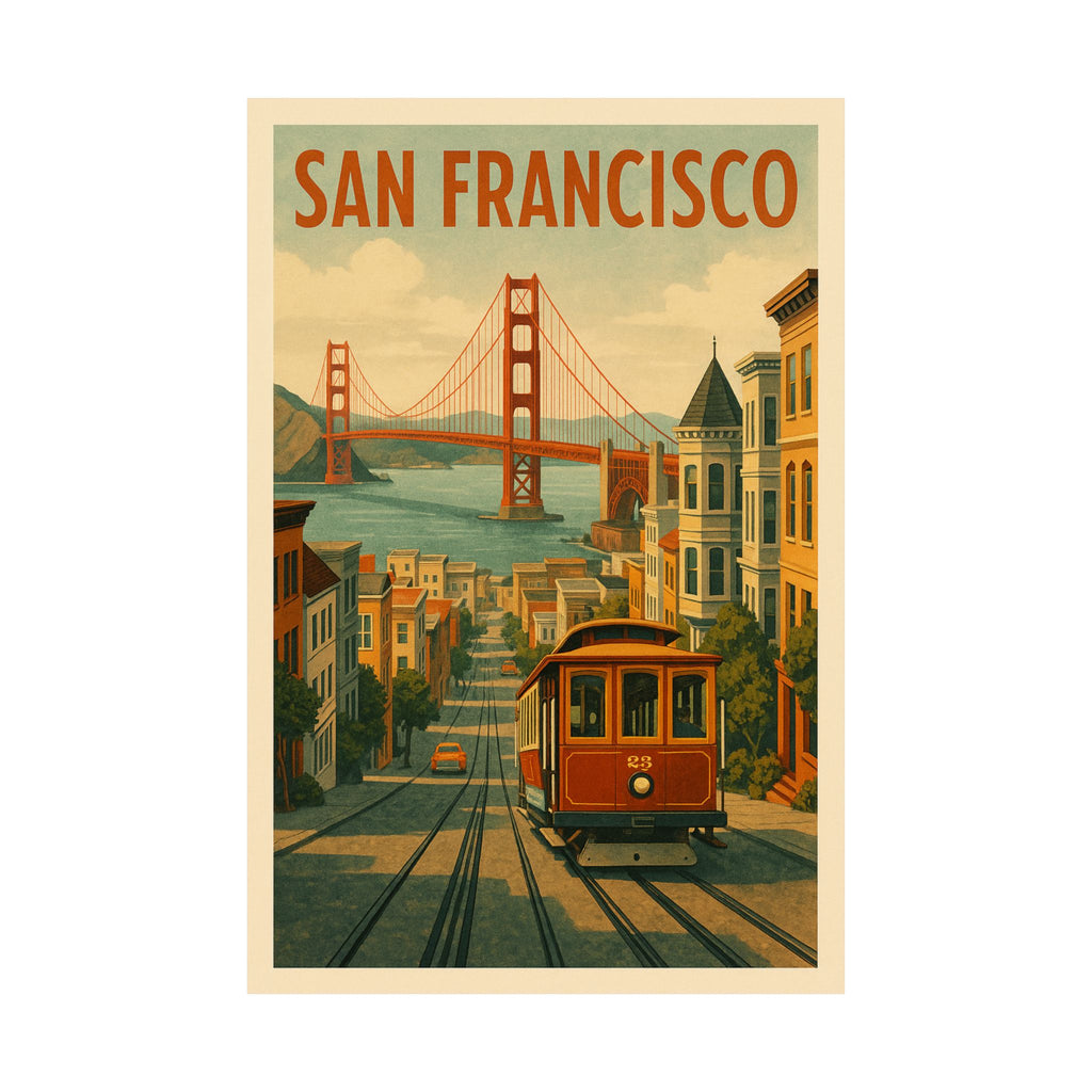 Cityscape Print - San Francisco