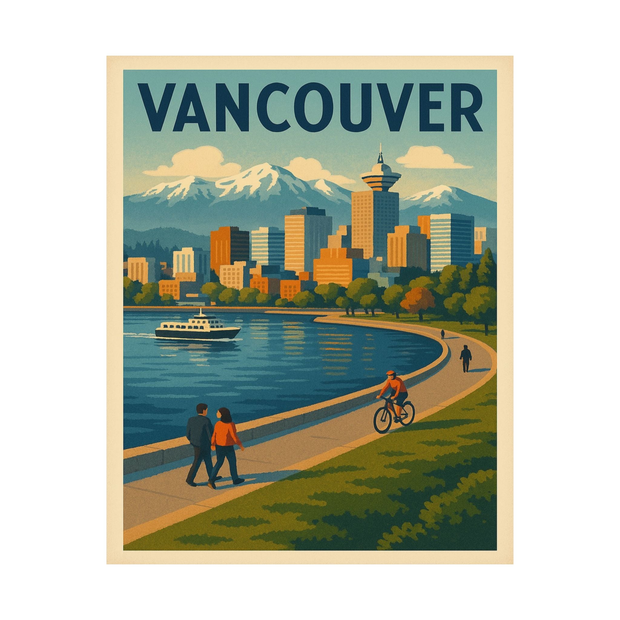 Cityscape Print - Vancouver