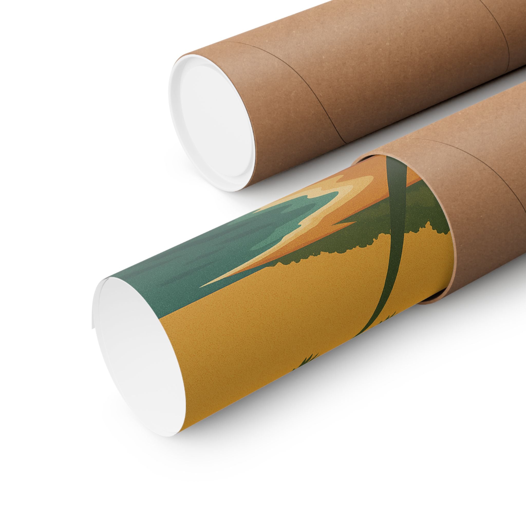 Cityscape Print - Pensacola Florida