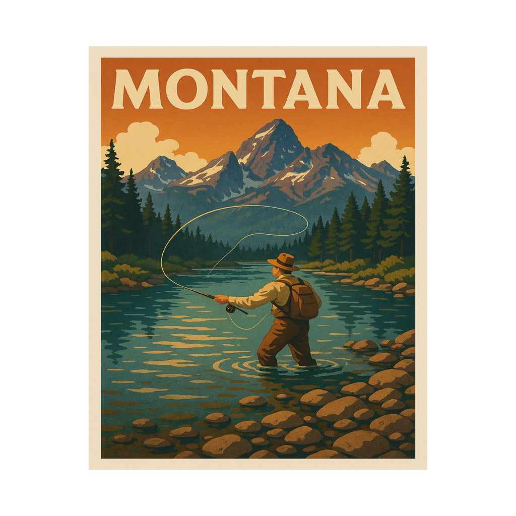 Cityscape Print - Montana