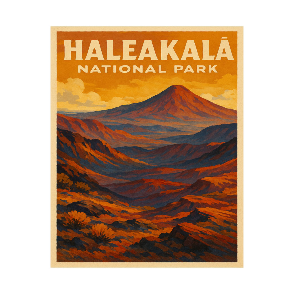 Vertical Print - Haleakala National Park