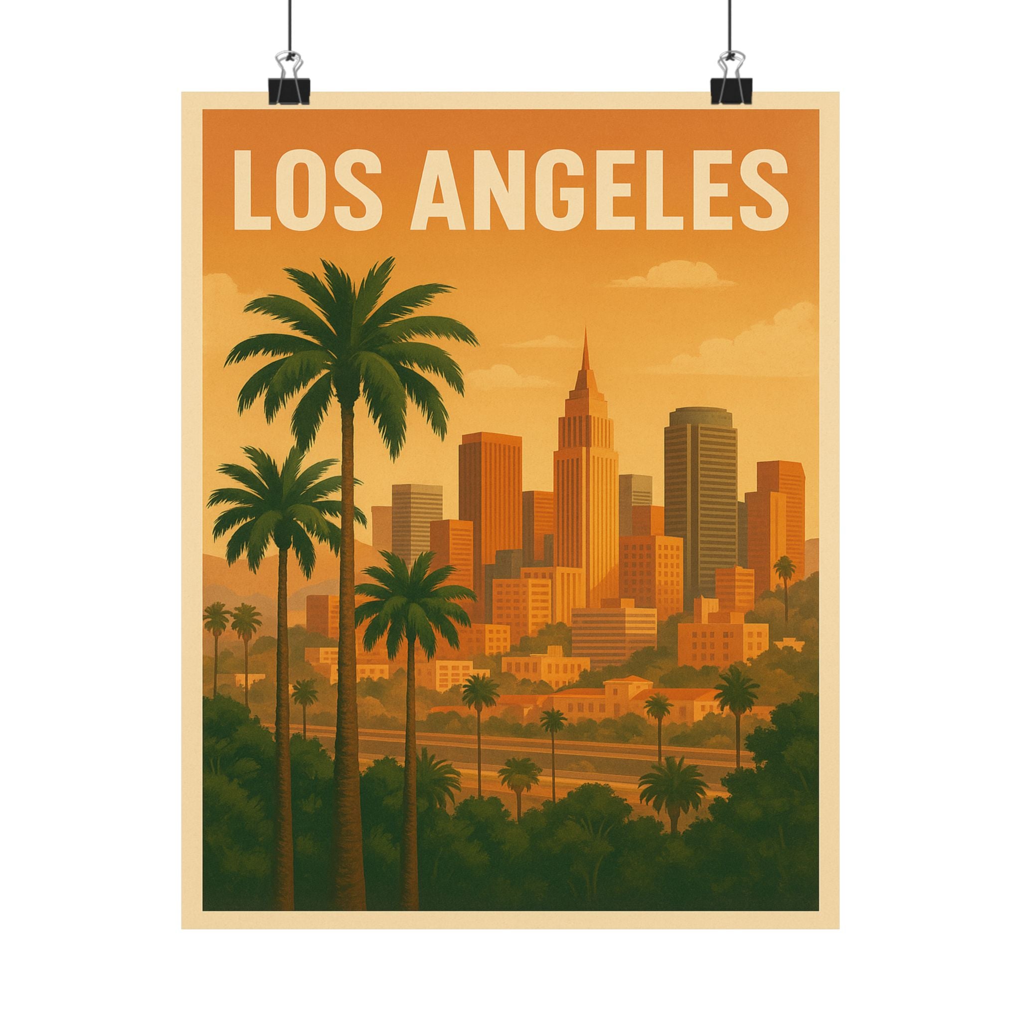 Cityscape Print - Los Angeles