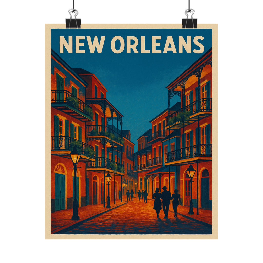 Cityscape Print - New Orleans