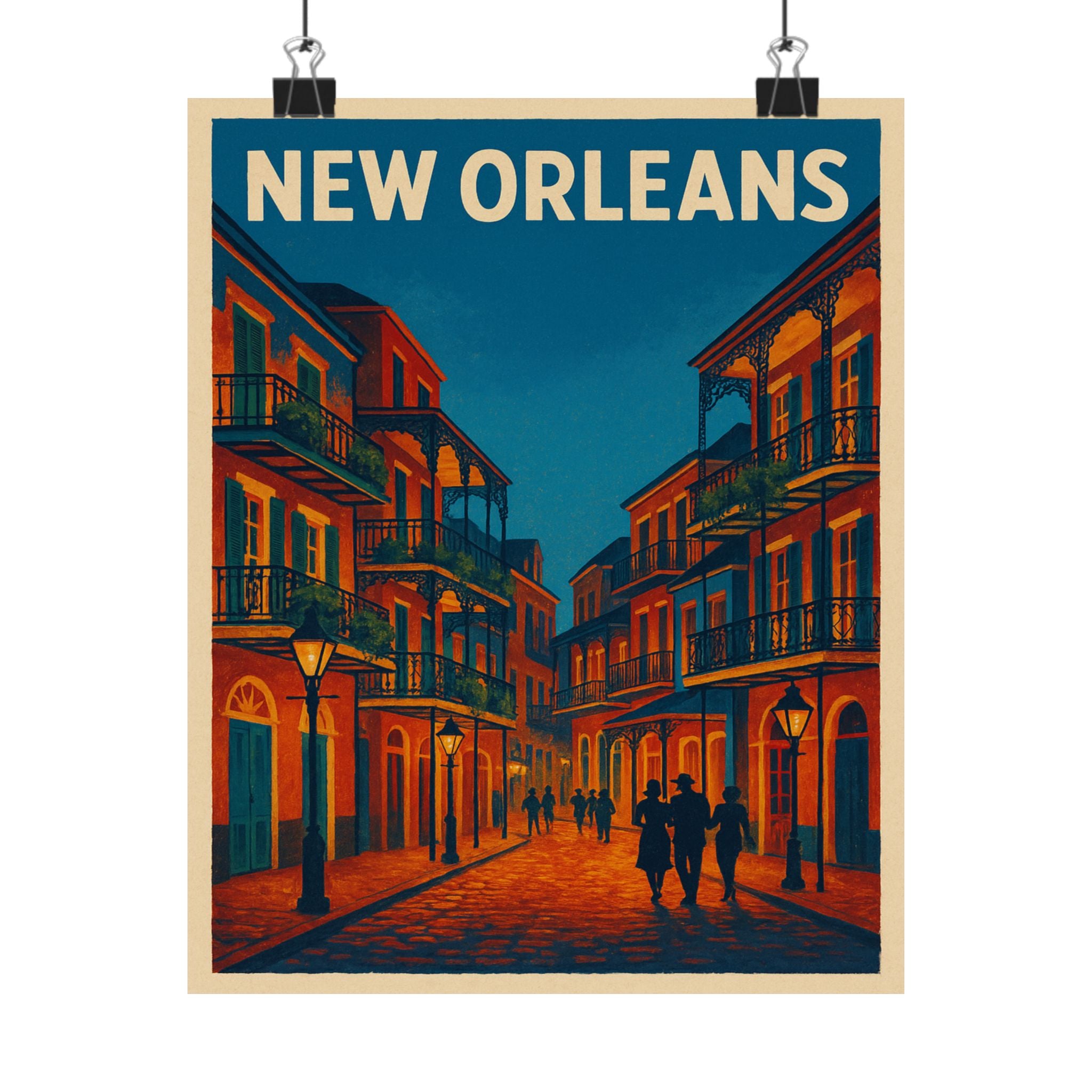 Cityscape Print - New Orleans