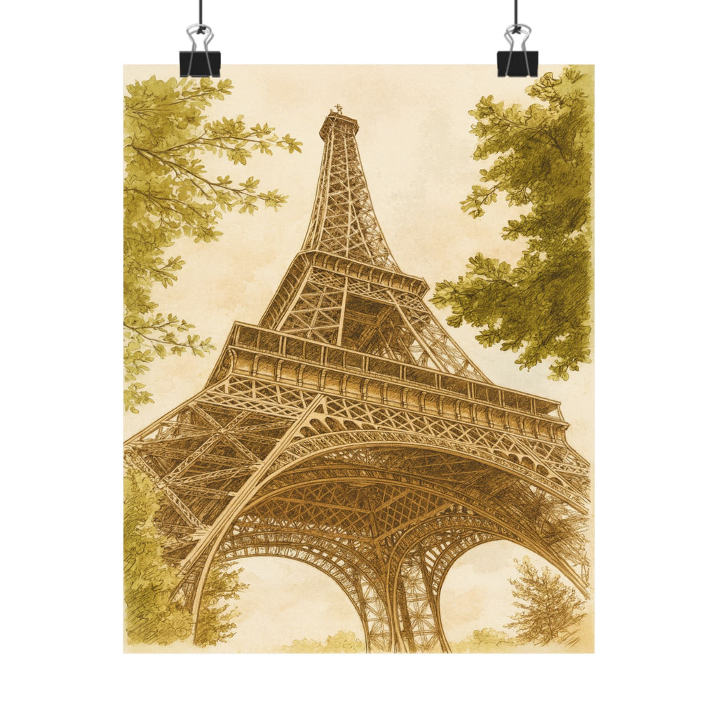 Cityscape Print - Eiffel Tower