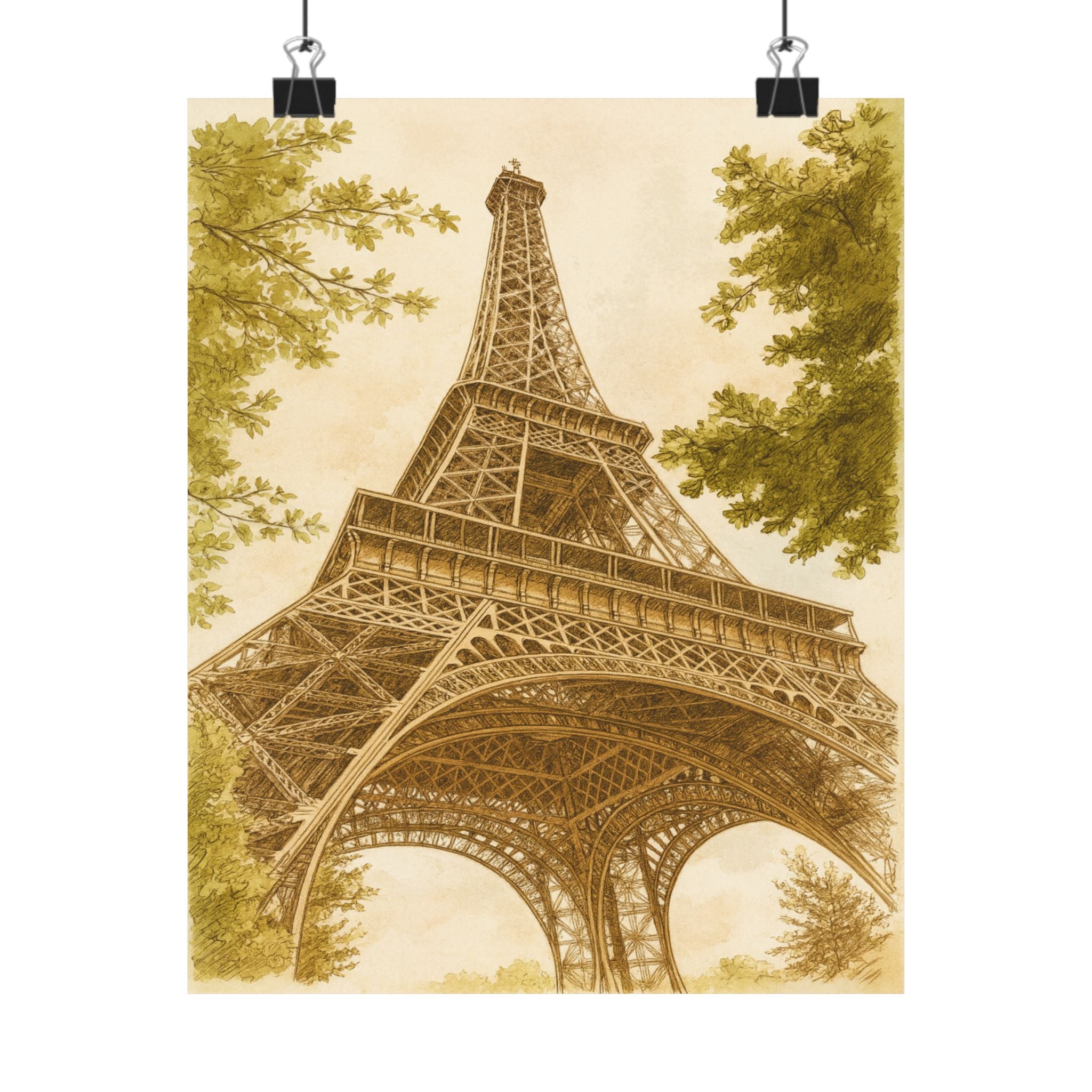 Cityscape Print - Eiffel Tower