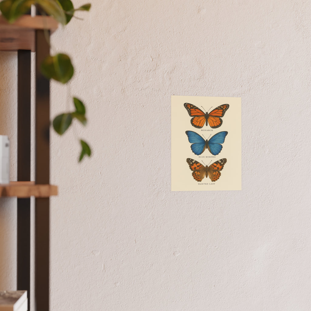 Wildlife Print - Colorful Butterflies