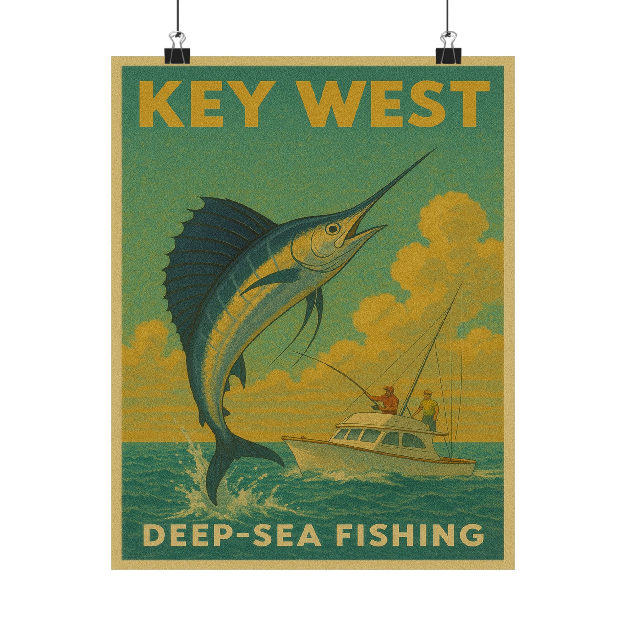 Cityscape Print - Key West