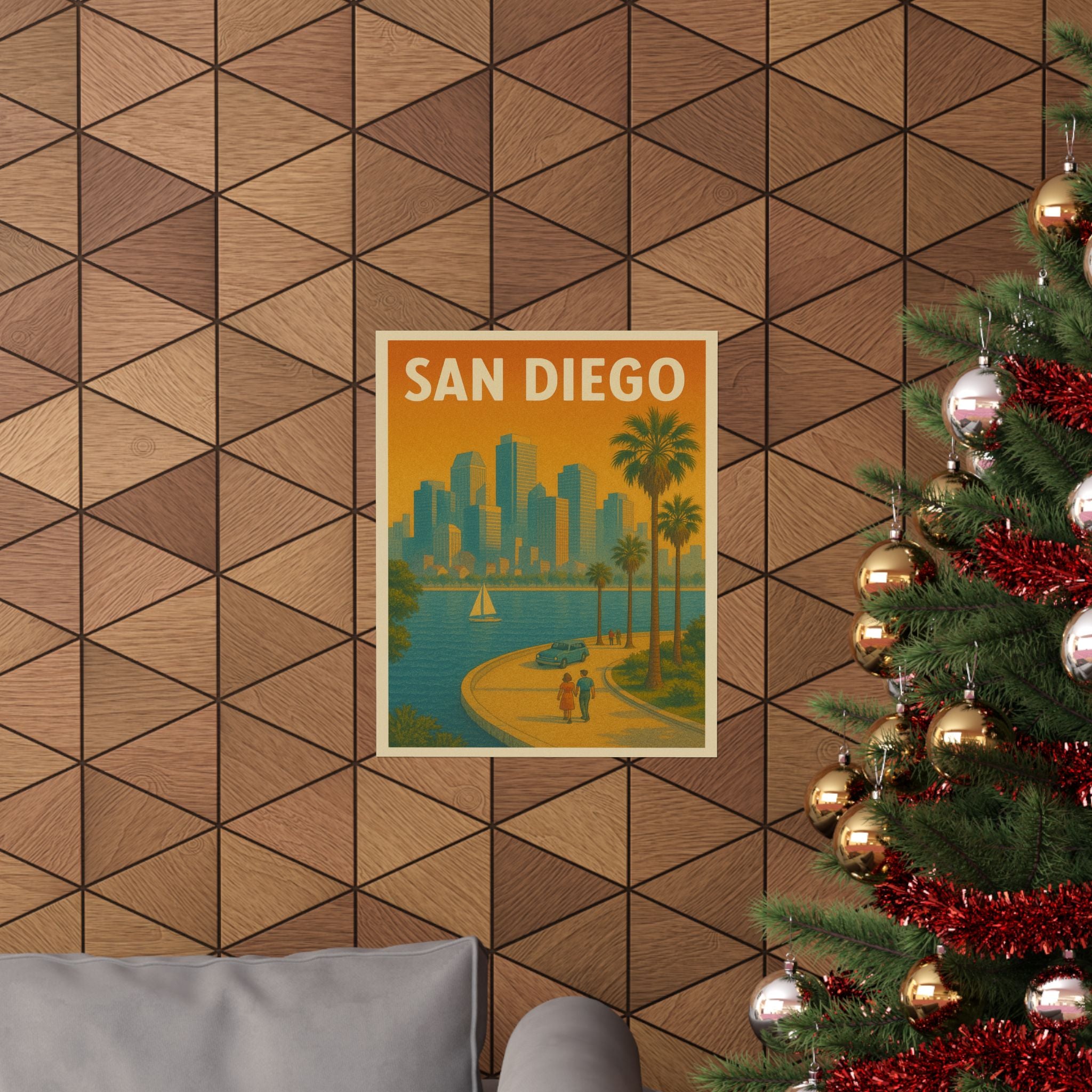 Cityscape Print - San Diego