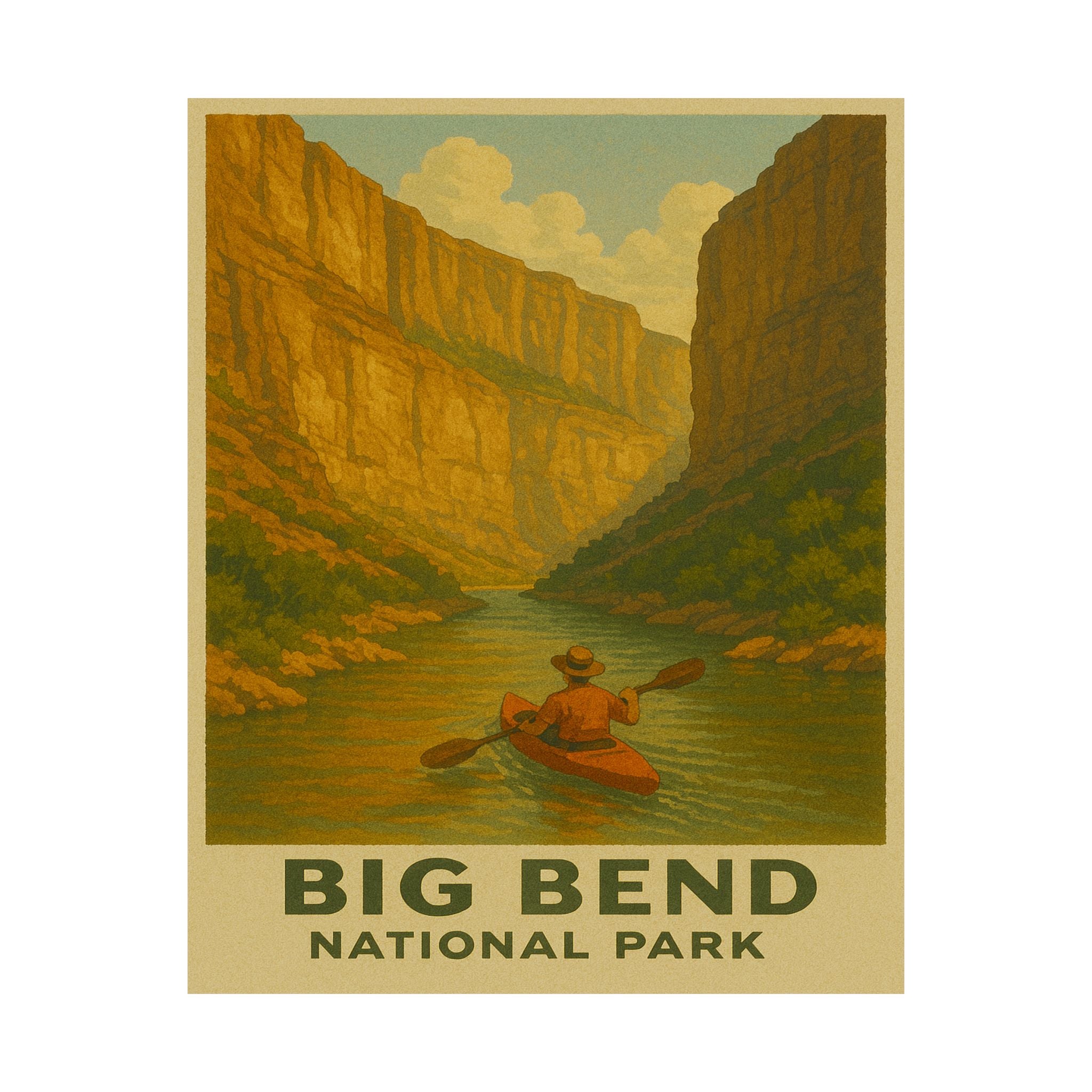 Vertical Print - Big Bend National Park