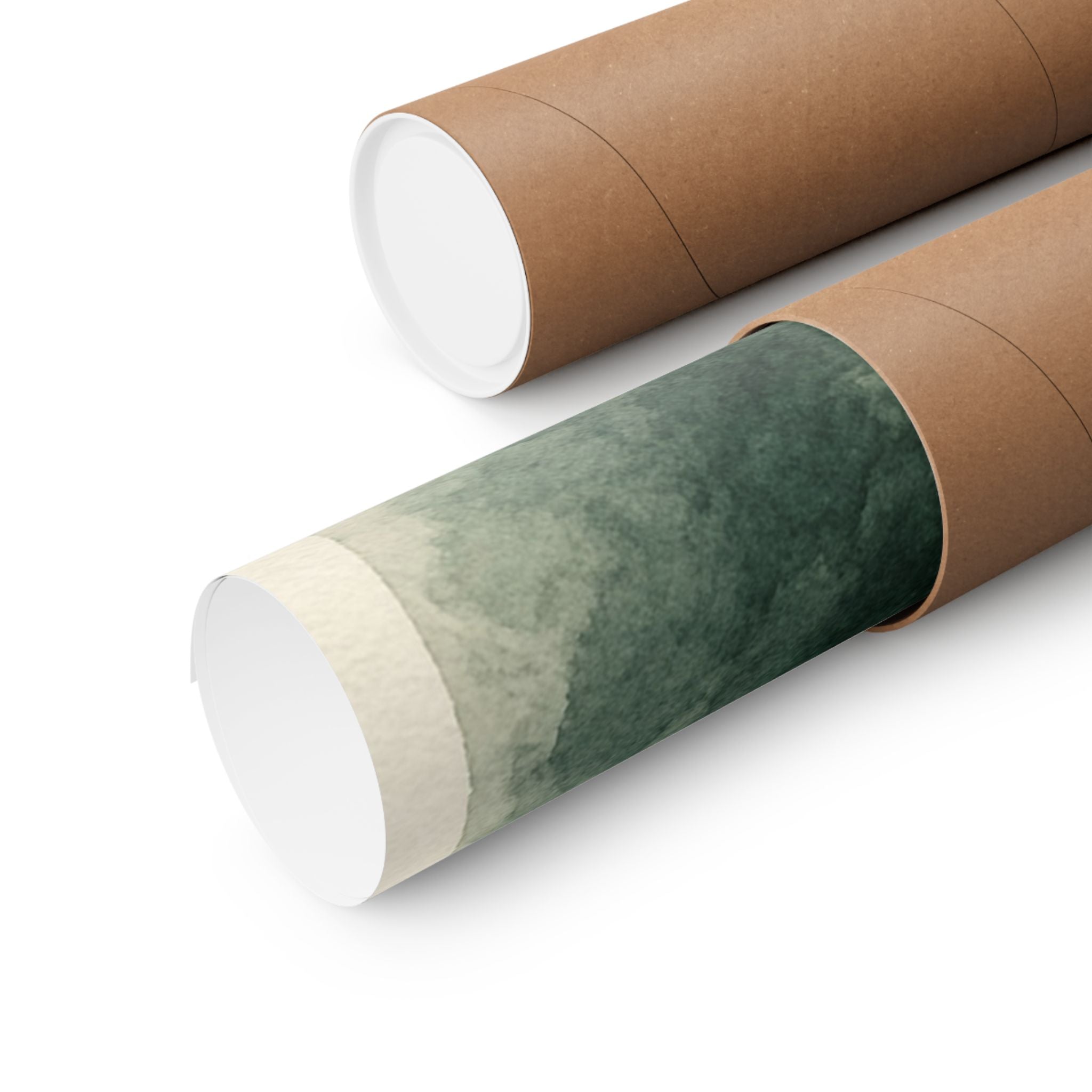 Abstract Art - Green Watercolor 3