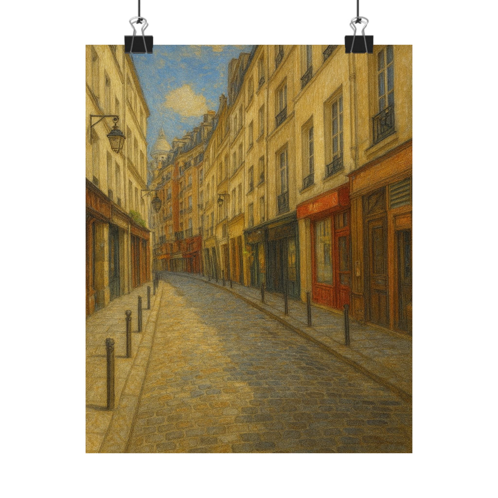 Cityscape Print - Paris City Streets