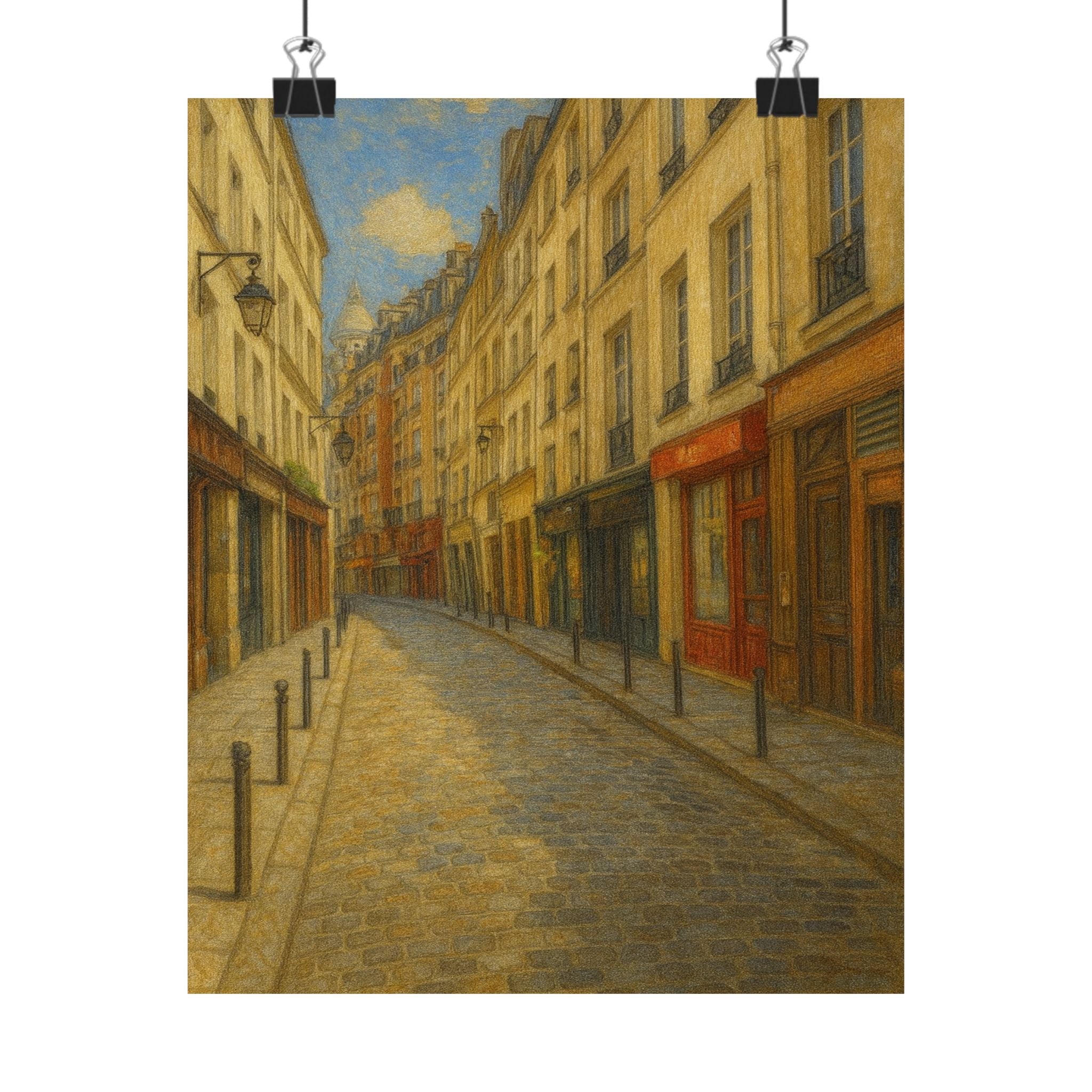 Cityscape Print - Paris City Streets