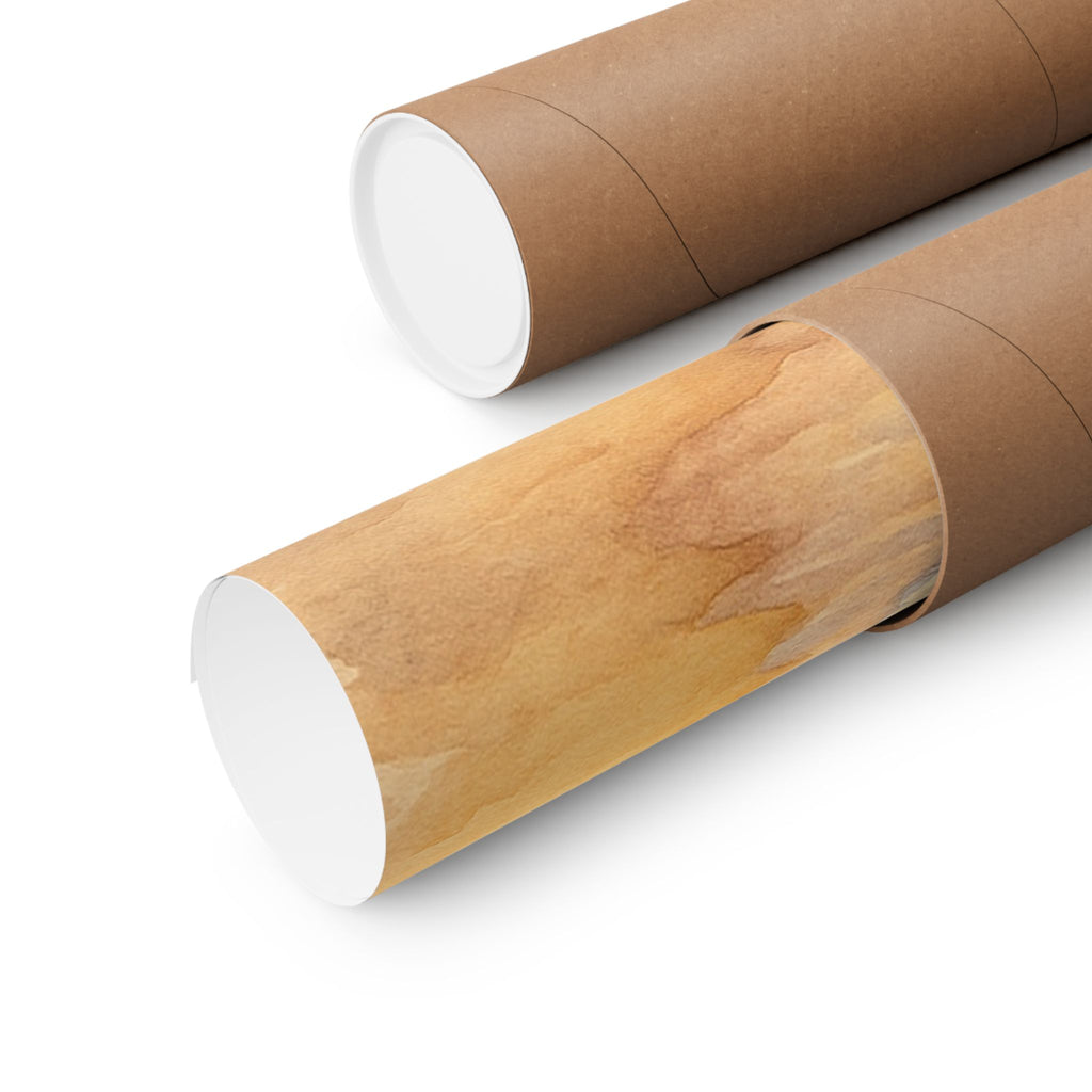 Nature Print - Watercolor Beach Sunset