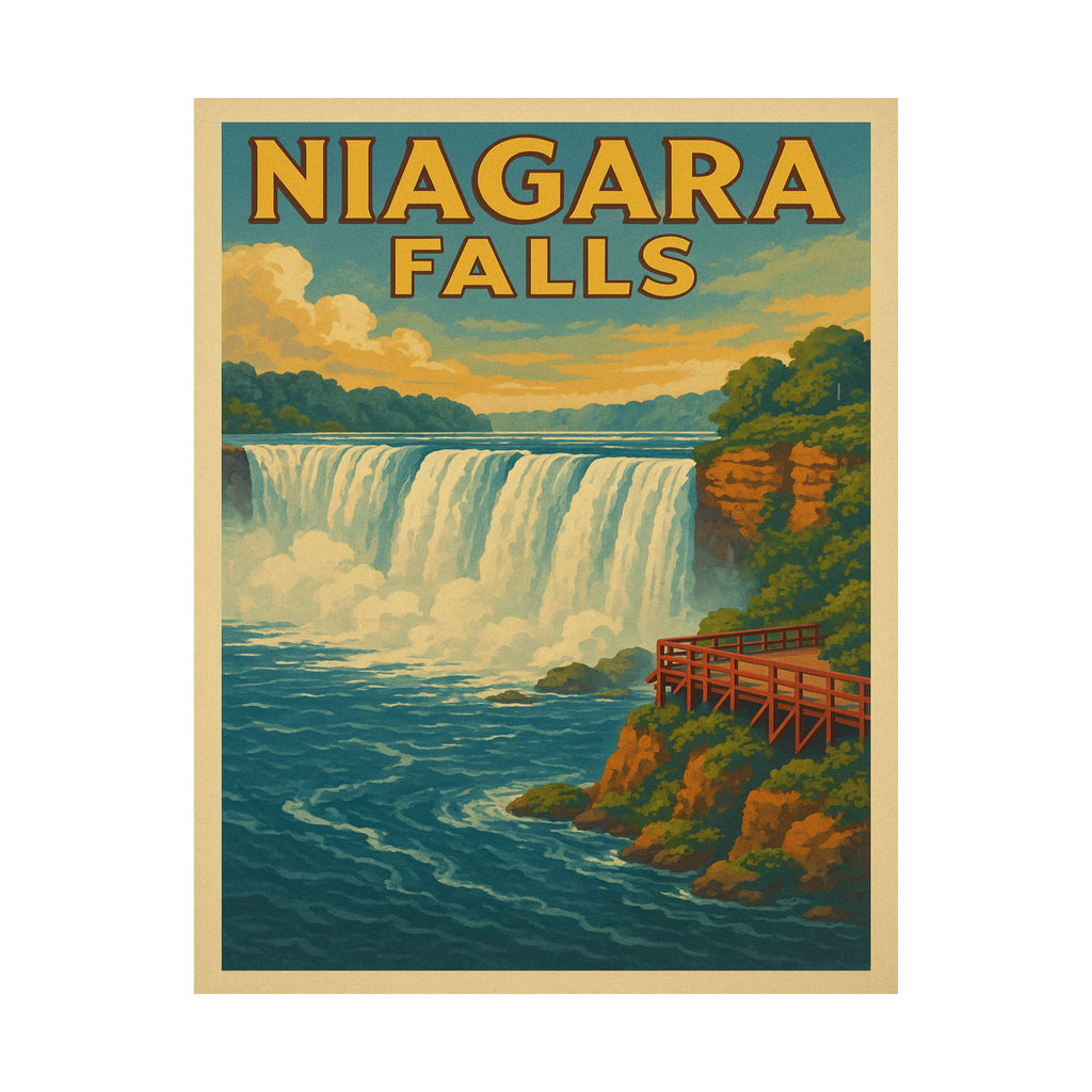 Cityscape Print - Niagara Falls