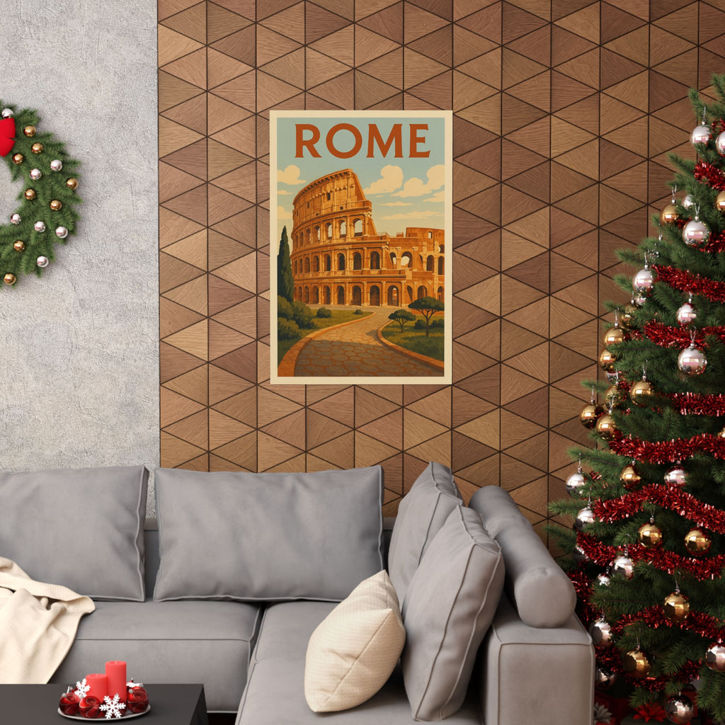 Cityscape Print - Rome