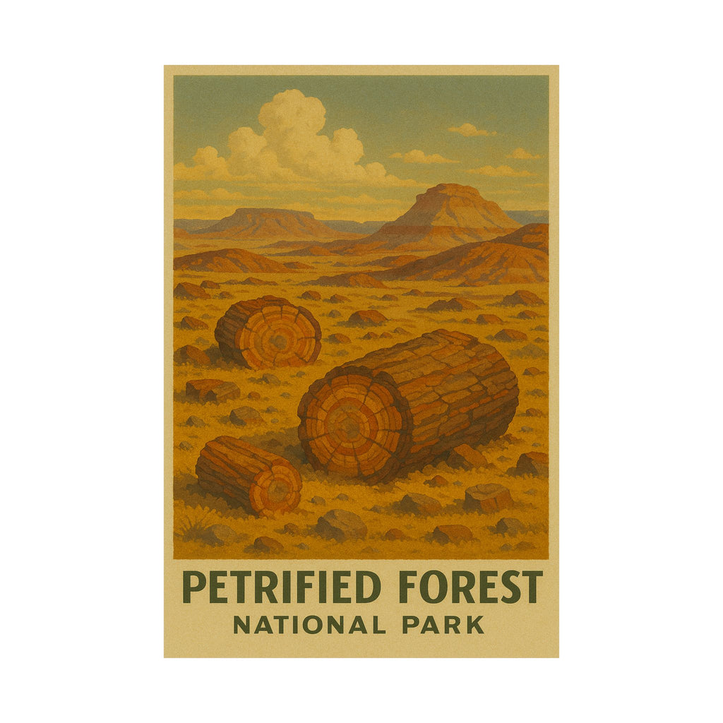 Vertical Print - Petrified Forest National Park