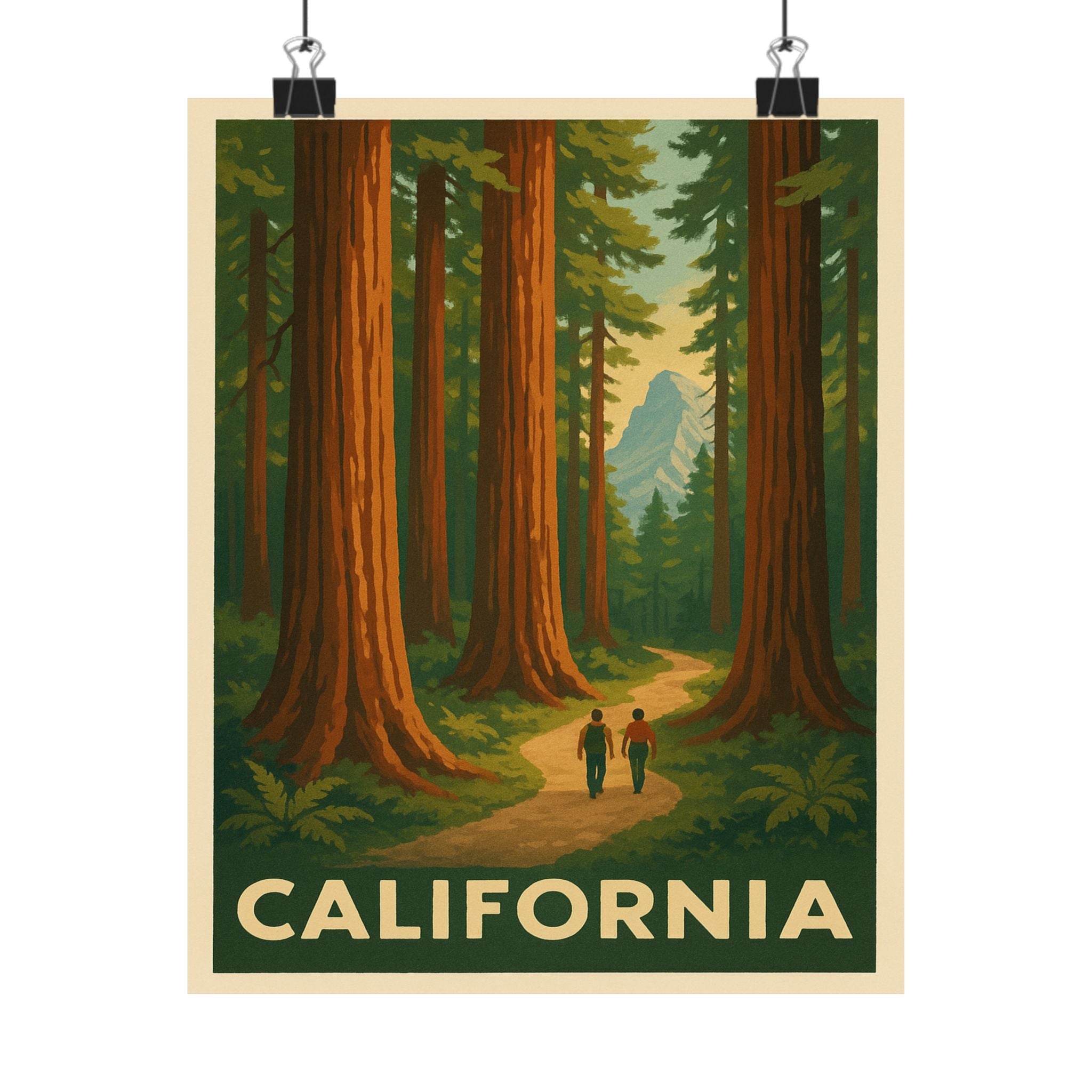 Cityscape Print - California