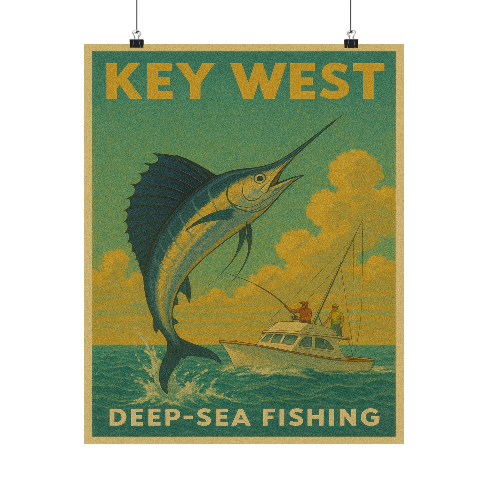 Cityscape Print - Key West