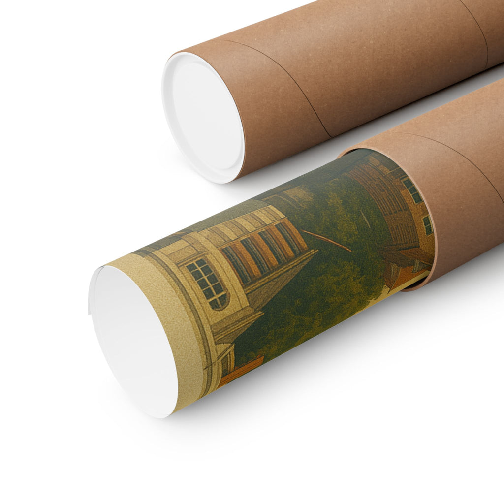 Cityscape Print - Belgium