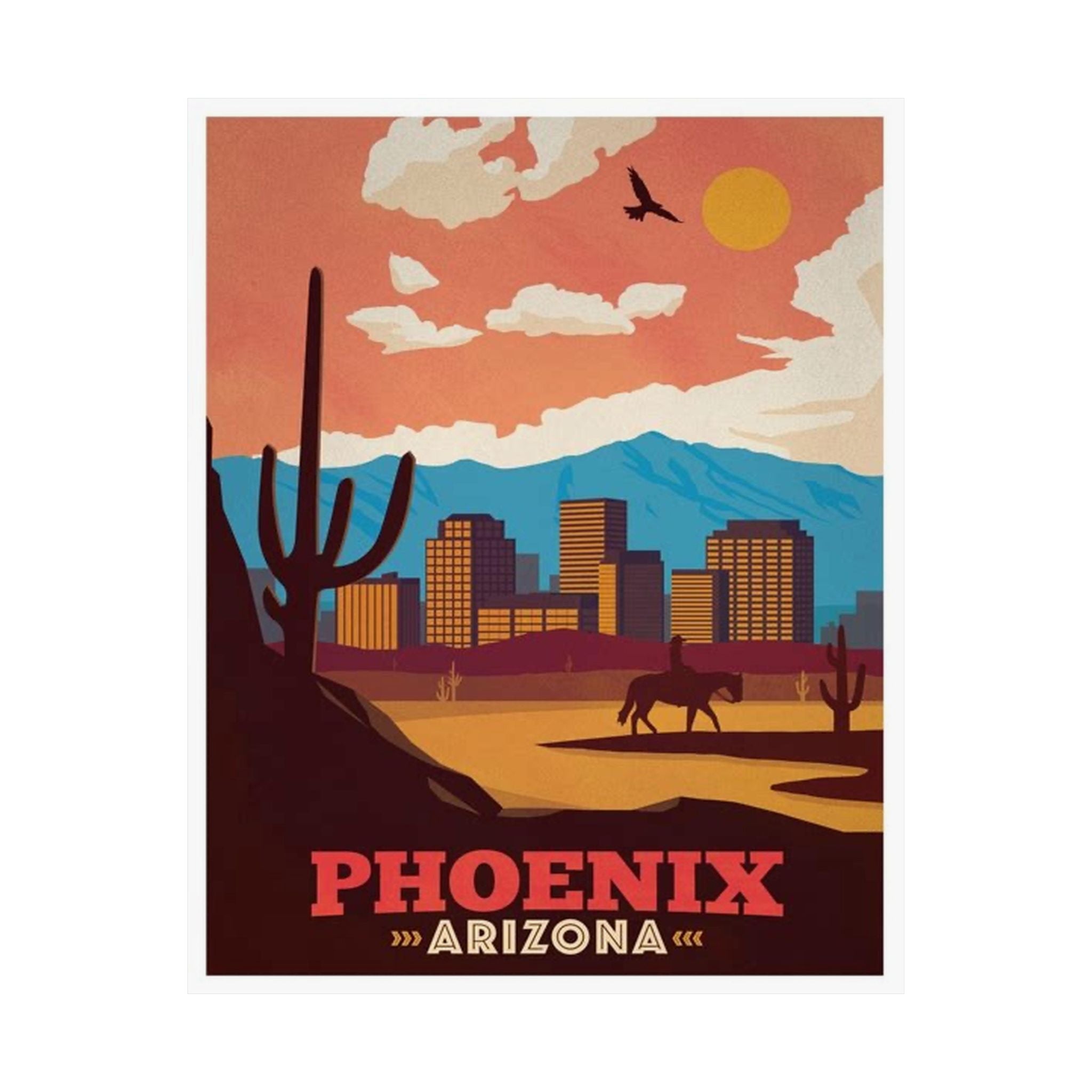 Cityscape Print - Phoenix